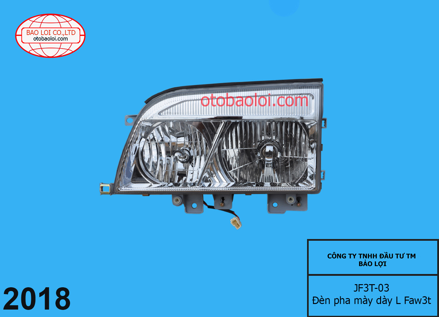 Đèn pha mày dày L Faw3t