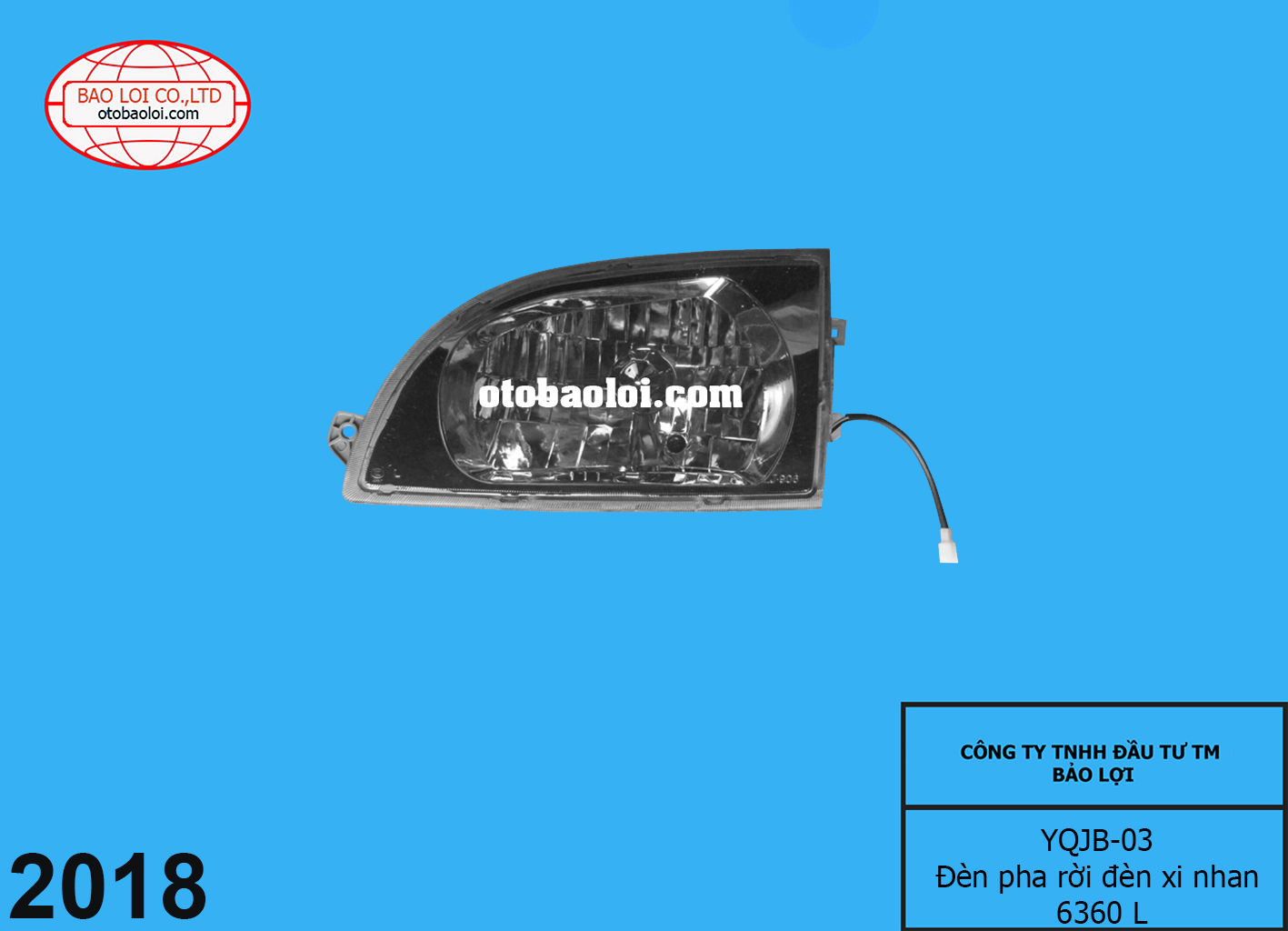 Đèn pha rời đèn xi nhan 6360 L