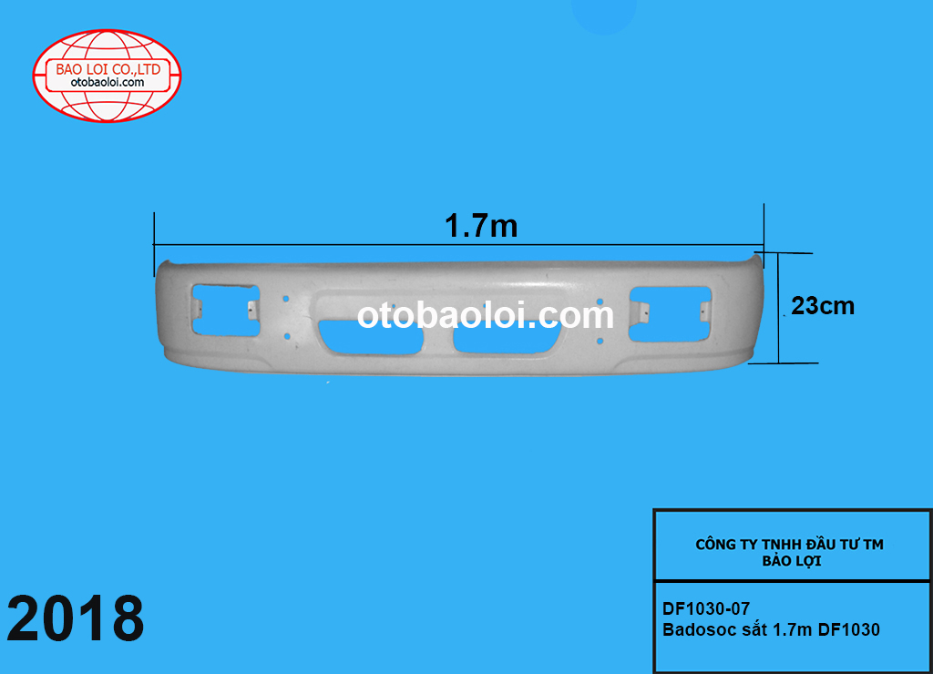 Badosoc sắt 1.7m DF1030