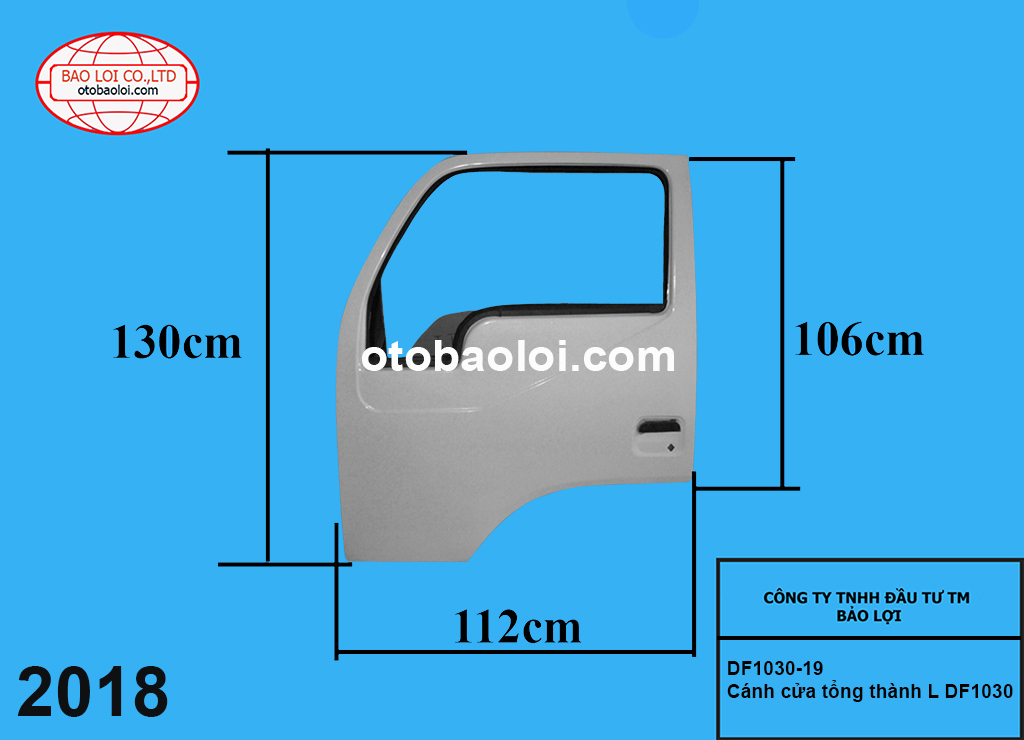 Cánh cửa tổng thành L DF1030