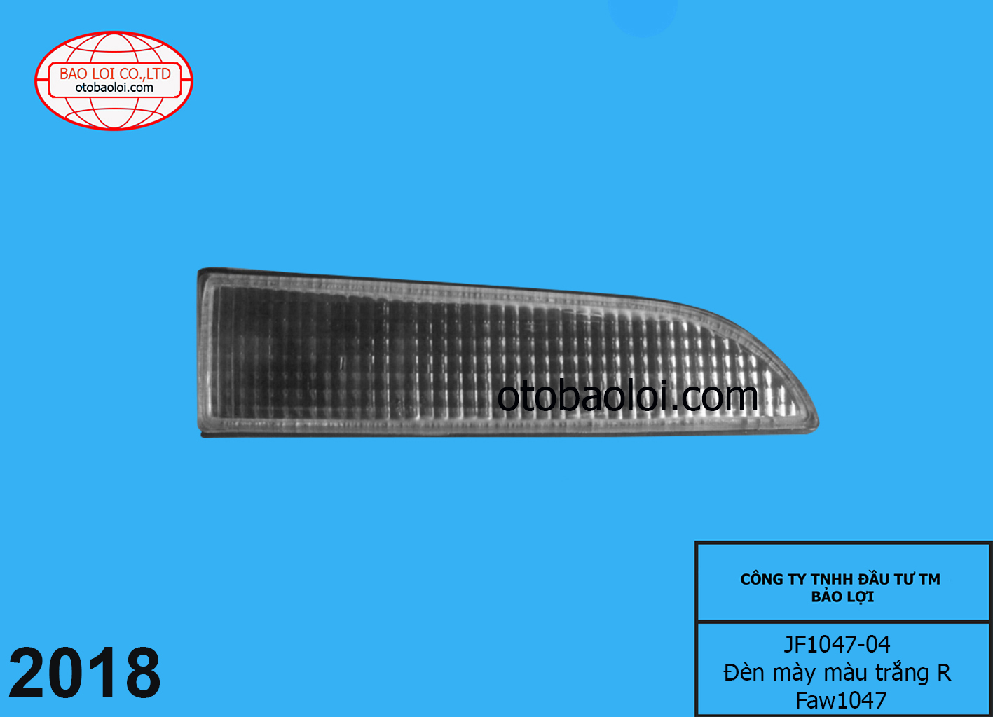 Đèn mày màu trắng R Faw1047