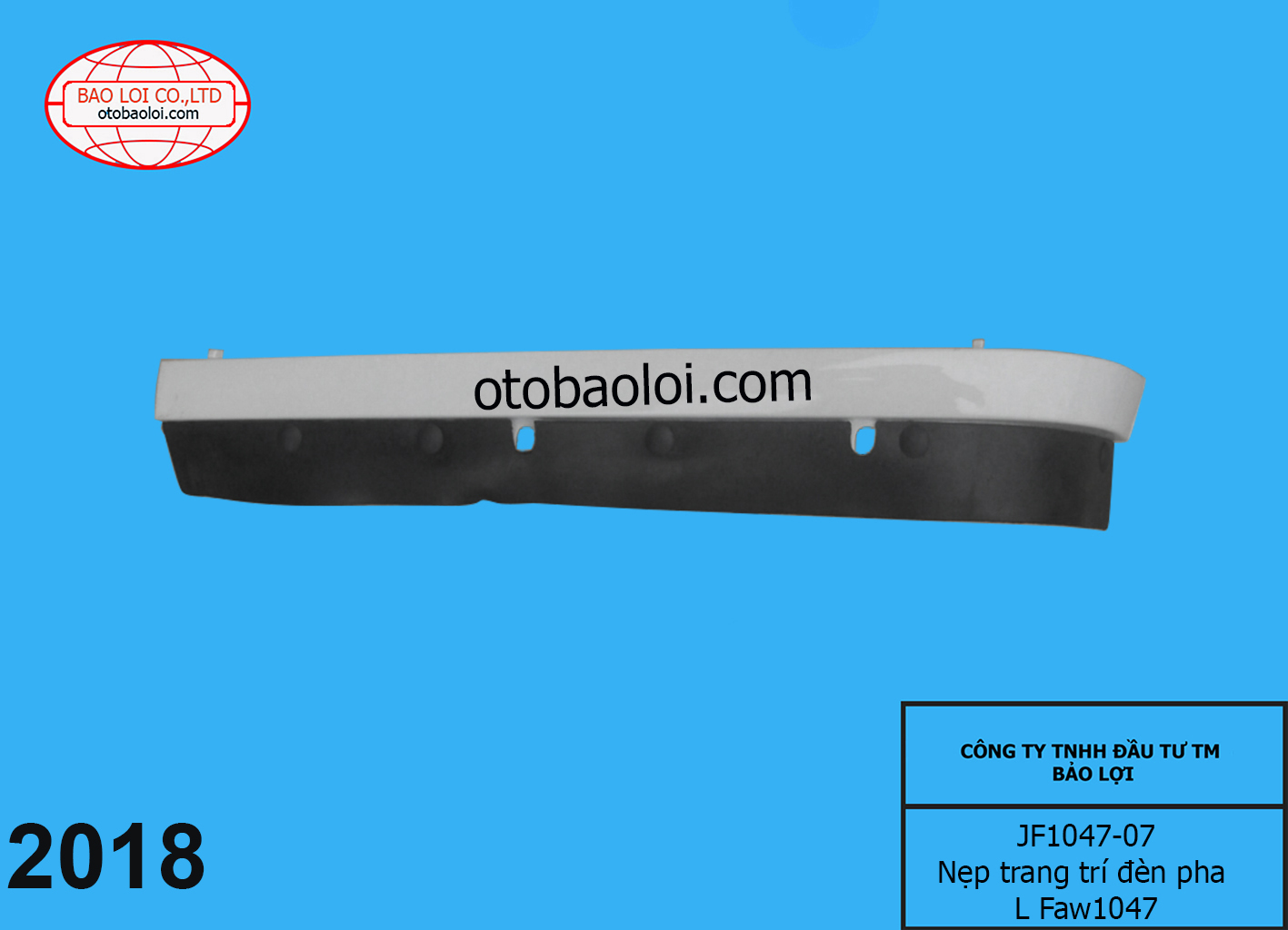 Nẹp trang trí đèn pha L Faw1047 