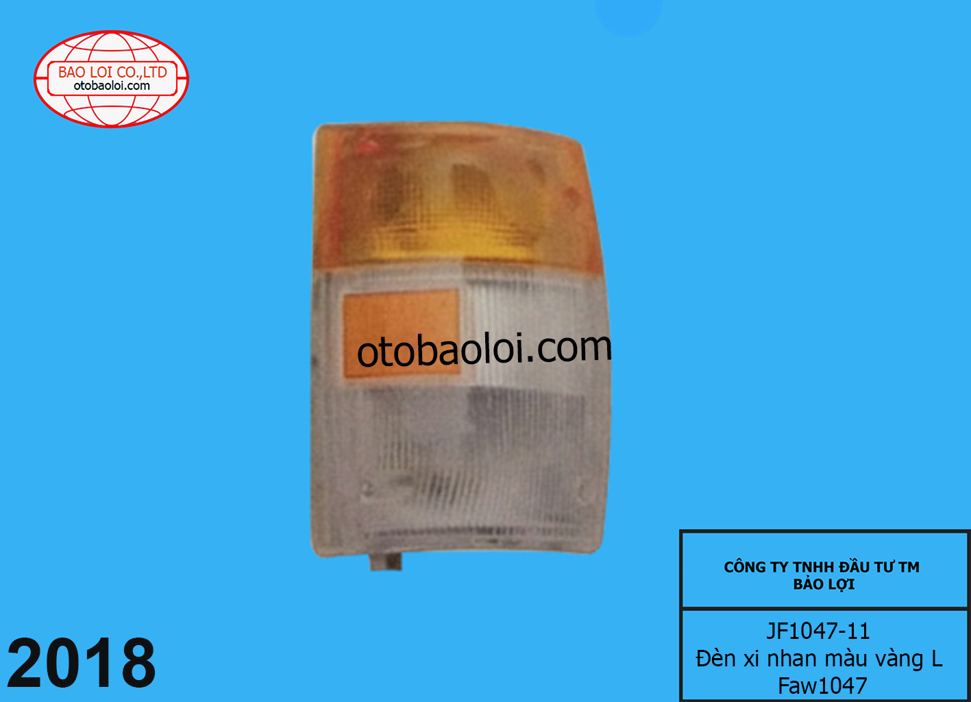 Đèn xi nhan màu vàng L Faw1047