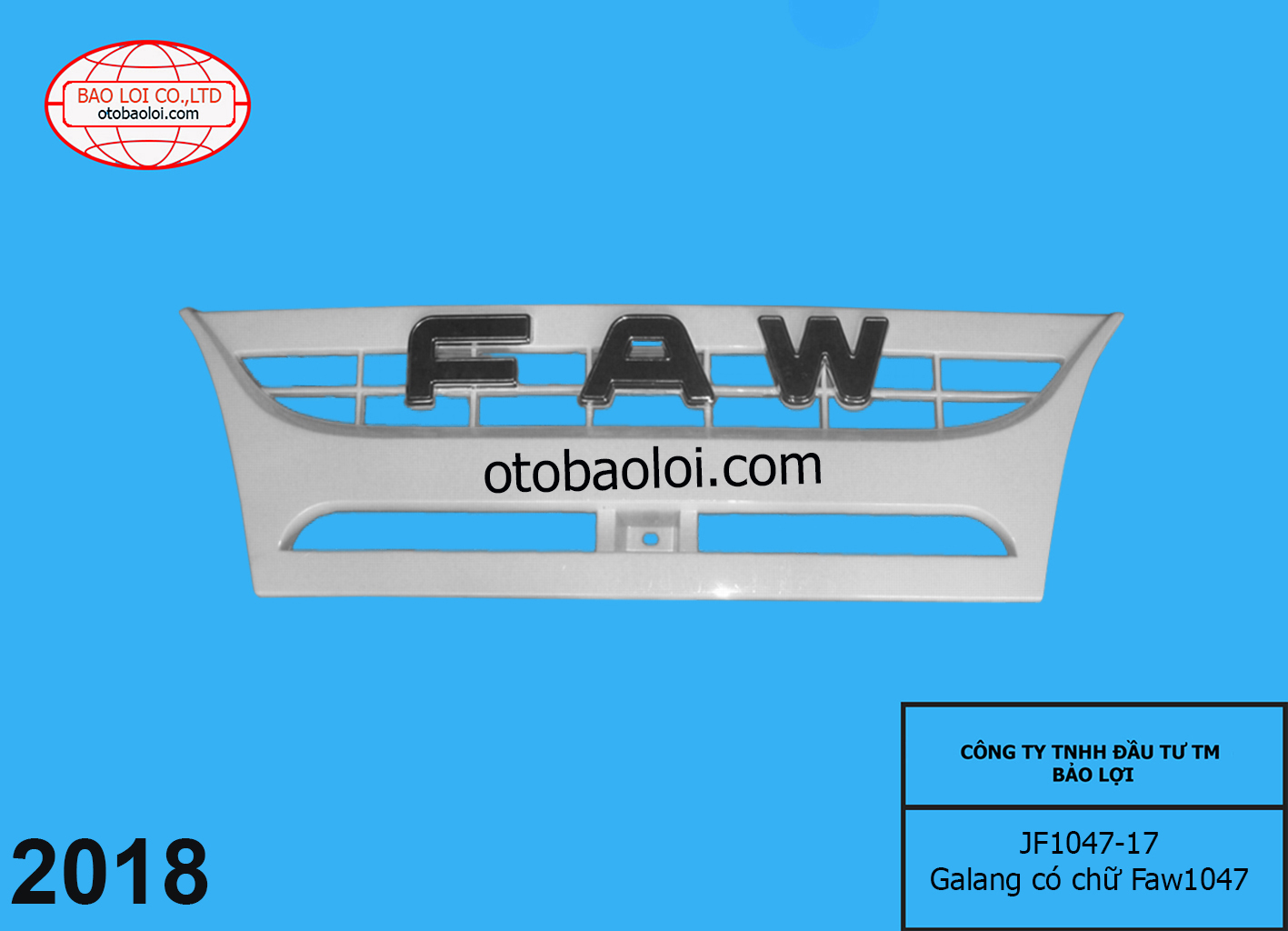 Galang có chữ  Faw1047