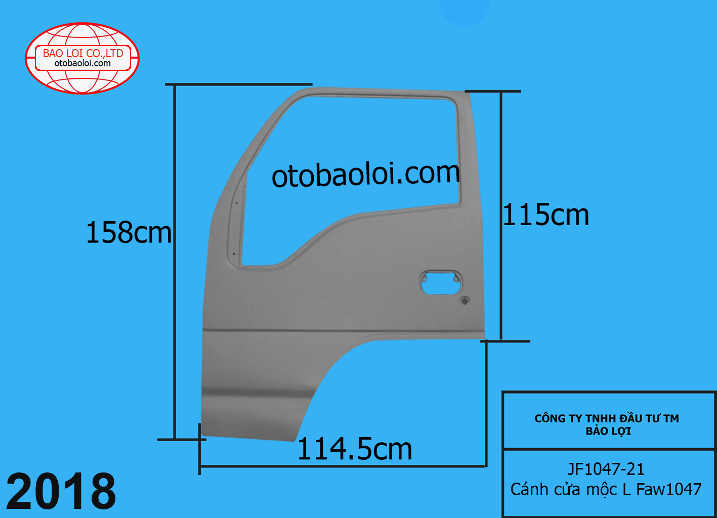 Cánh cửa mộc L Faw1047