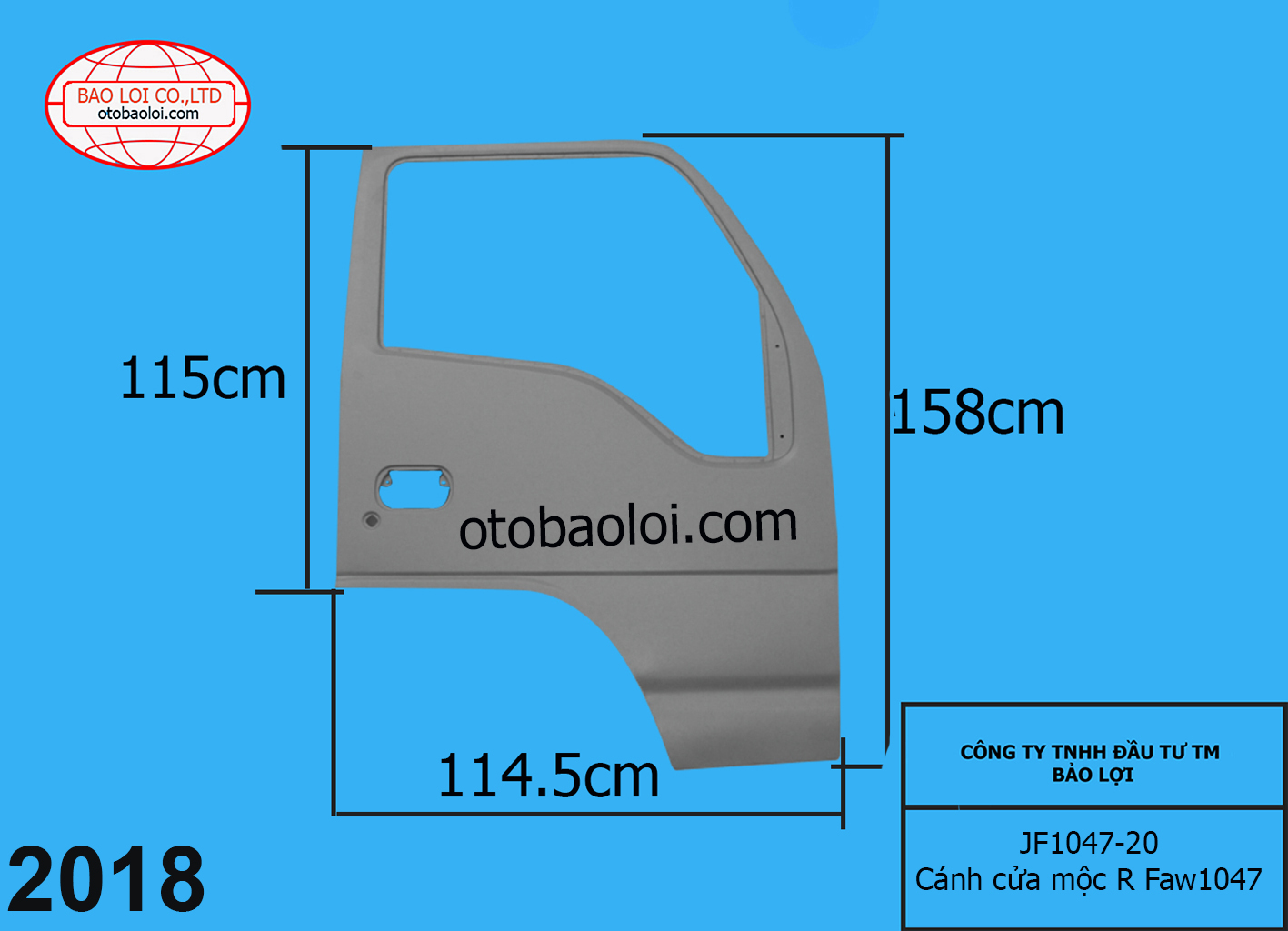 Cánh cửa mộc R Faw1047
