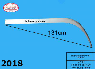 Vè xe loại dài R DF Việt Trung 131cm