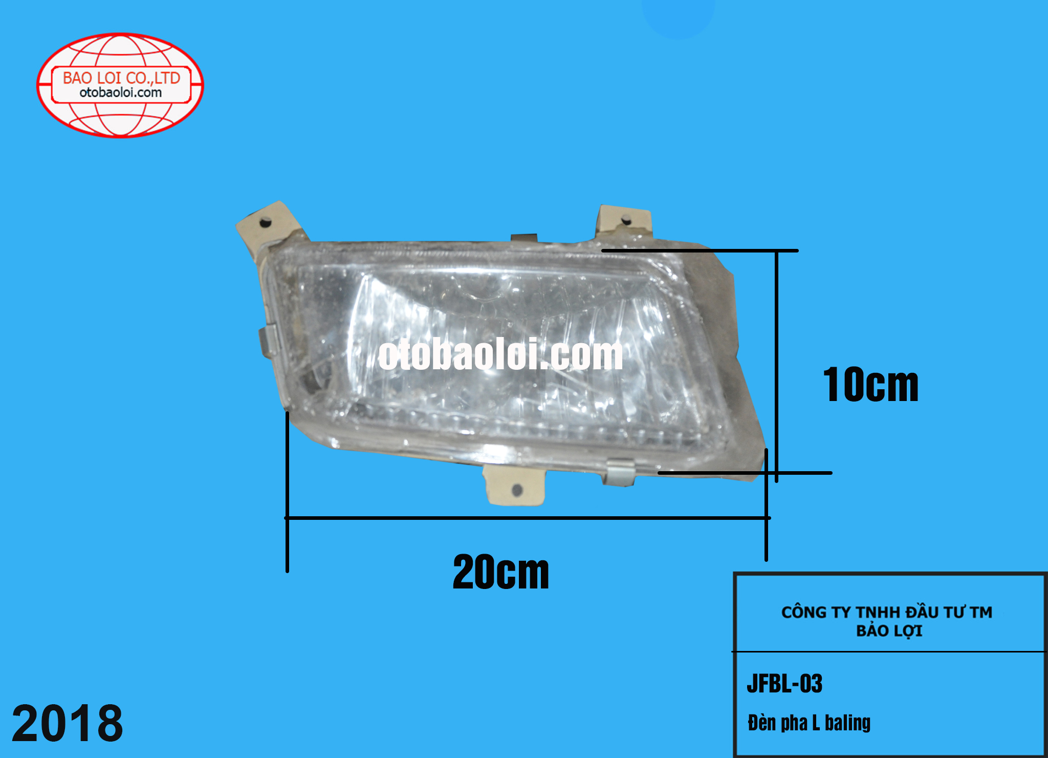 Đèn gầm L baling