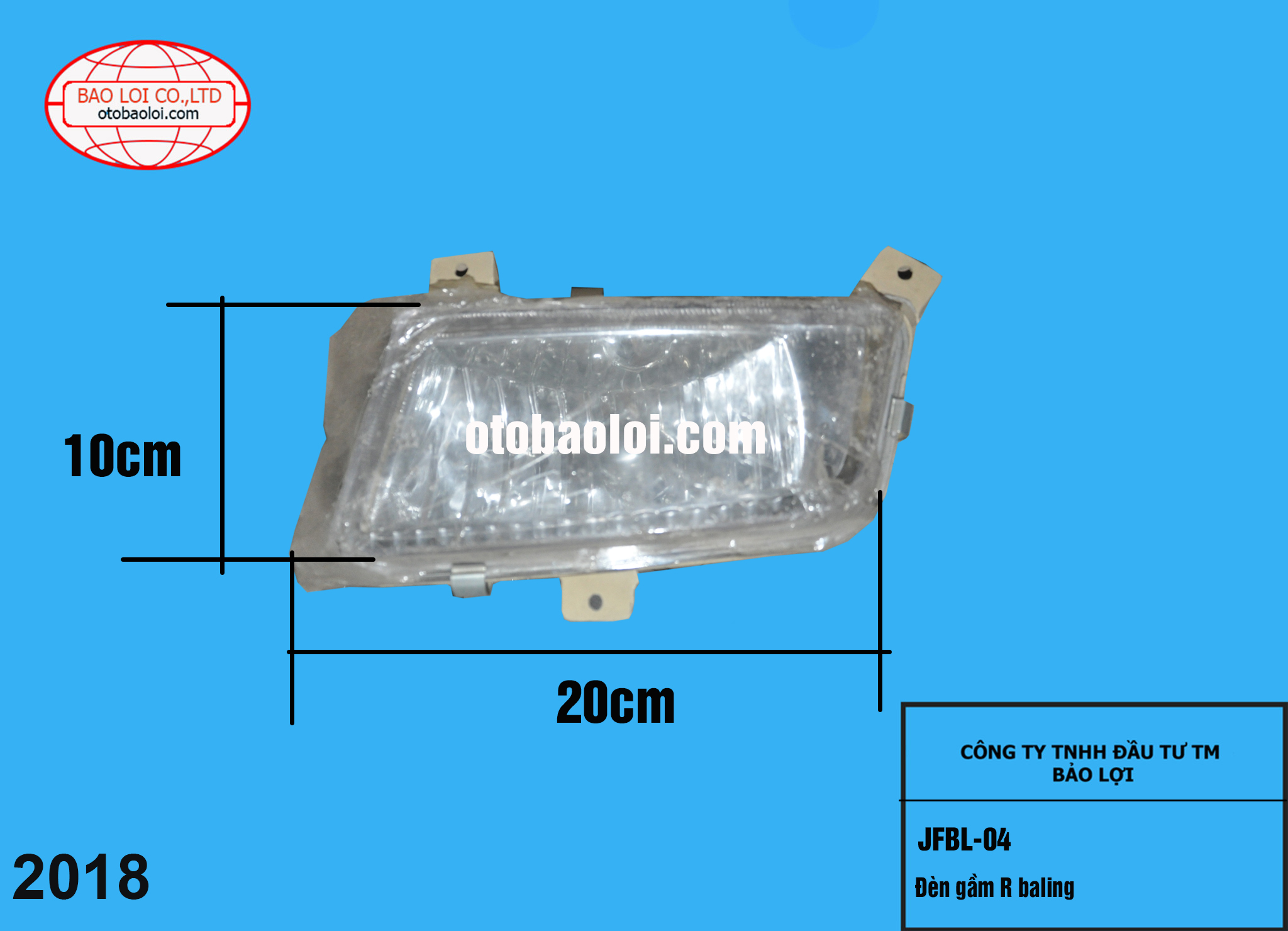 Đèn gầm R baling