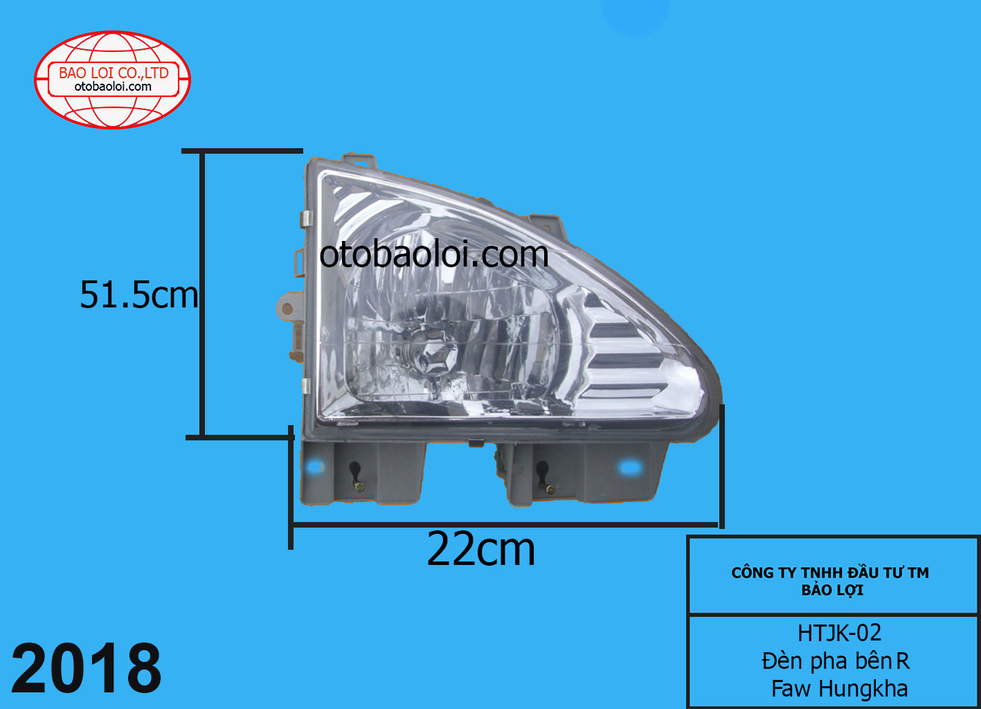 Đèn pha bên R Faw Hungkha