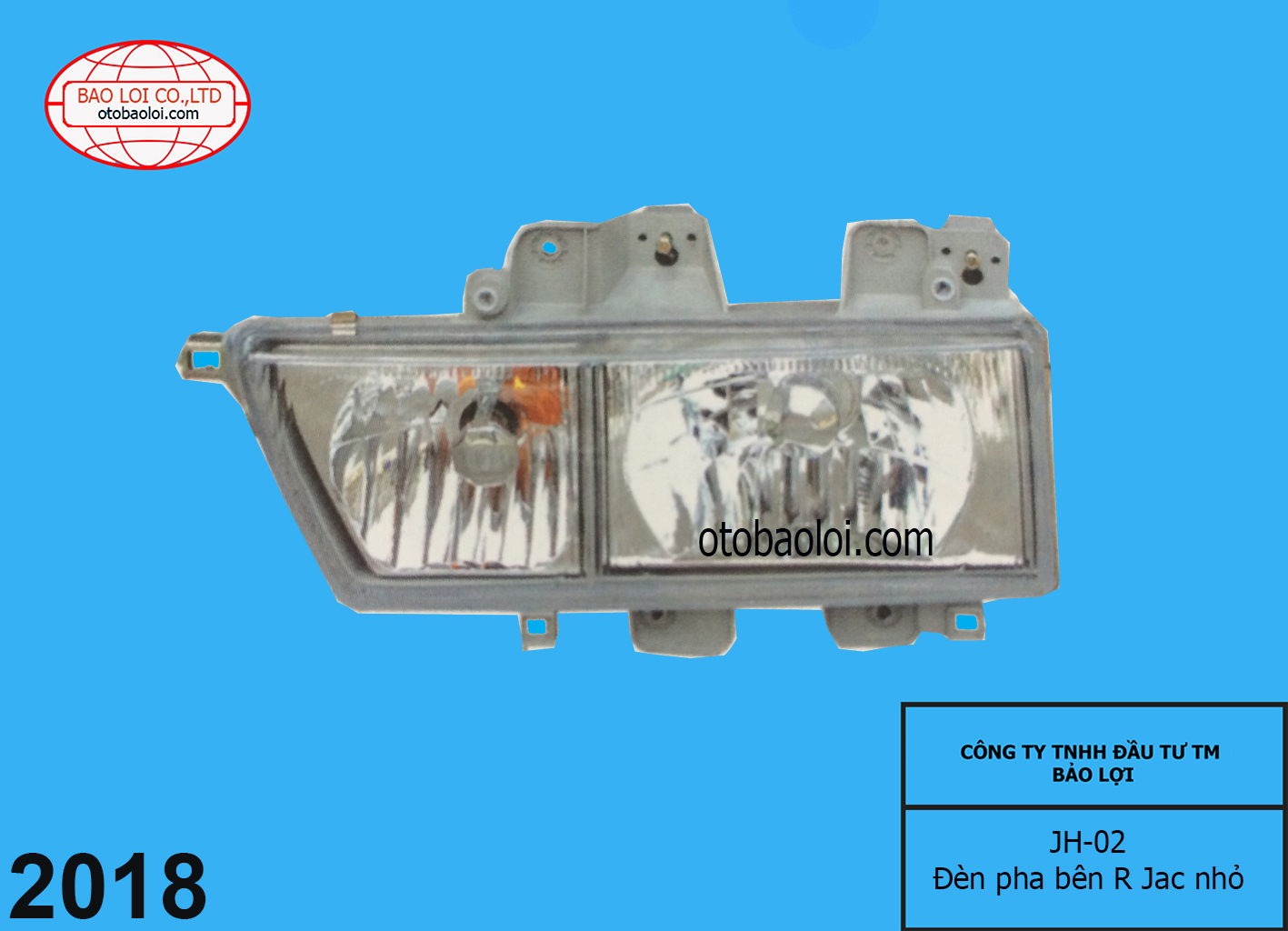 Đèn pha bên R Jac nhỏ