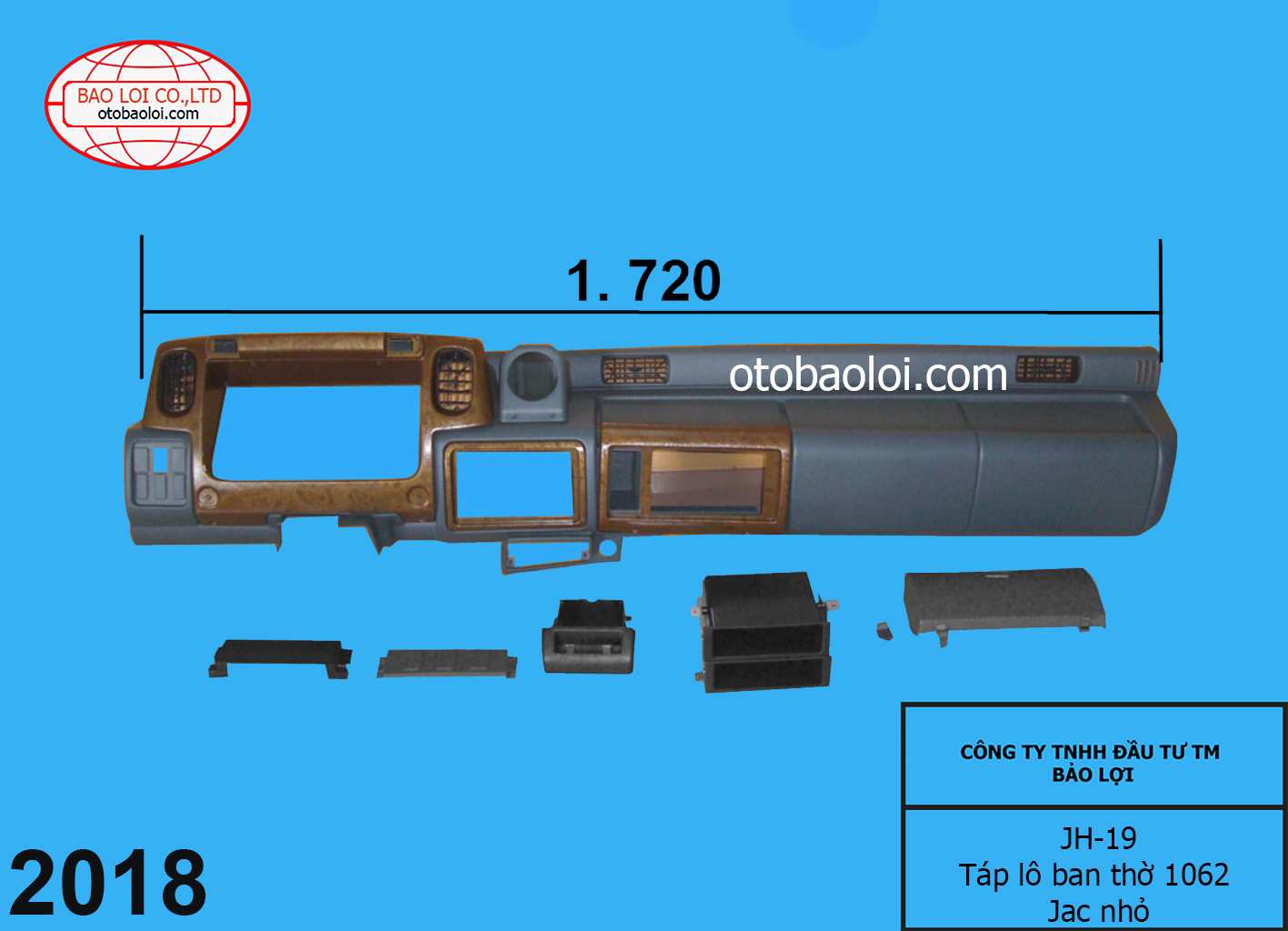 Táp lô ban thờ 1062 Jac nhỏ