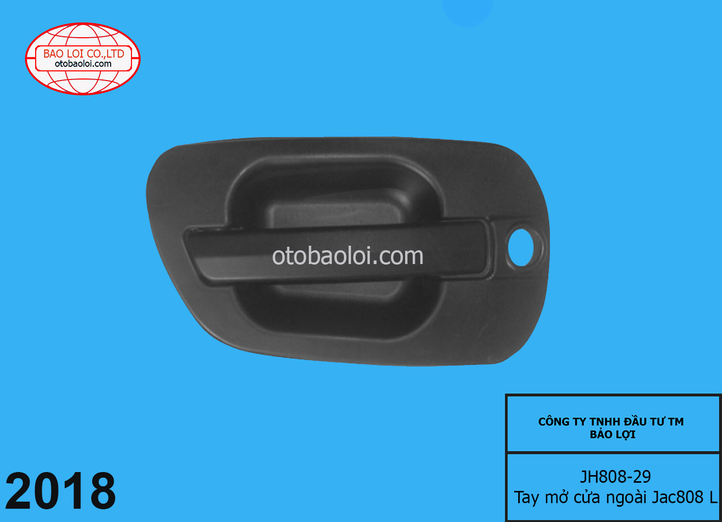 Tay mở cửa ngoài Jac808 L