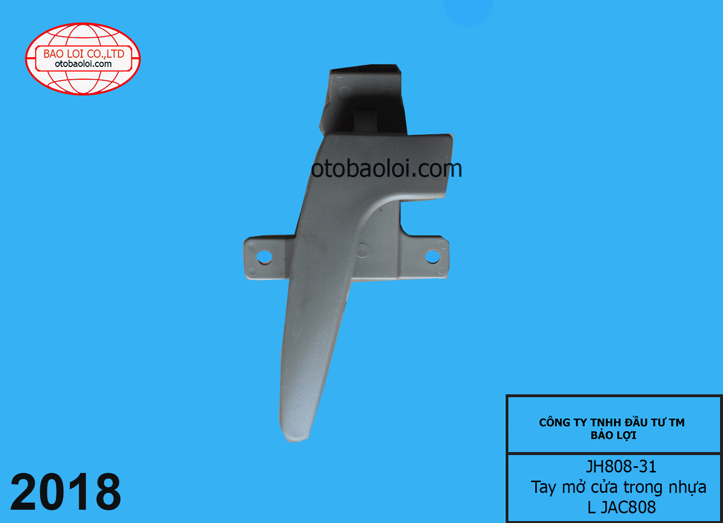 Tay mở cửa trong nhựa L JAC808
