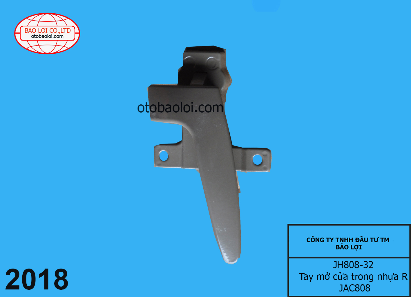 Tay mở cửa trong nhựa R JAC808