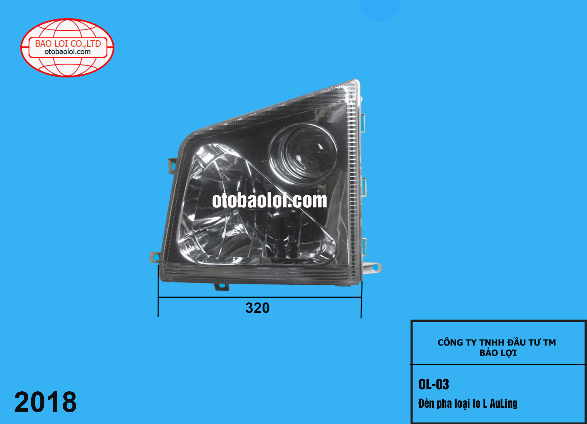 Đèn pha loại to L AuLing