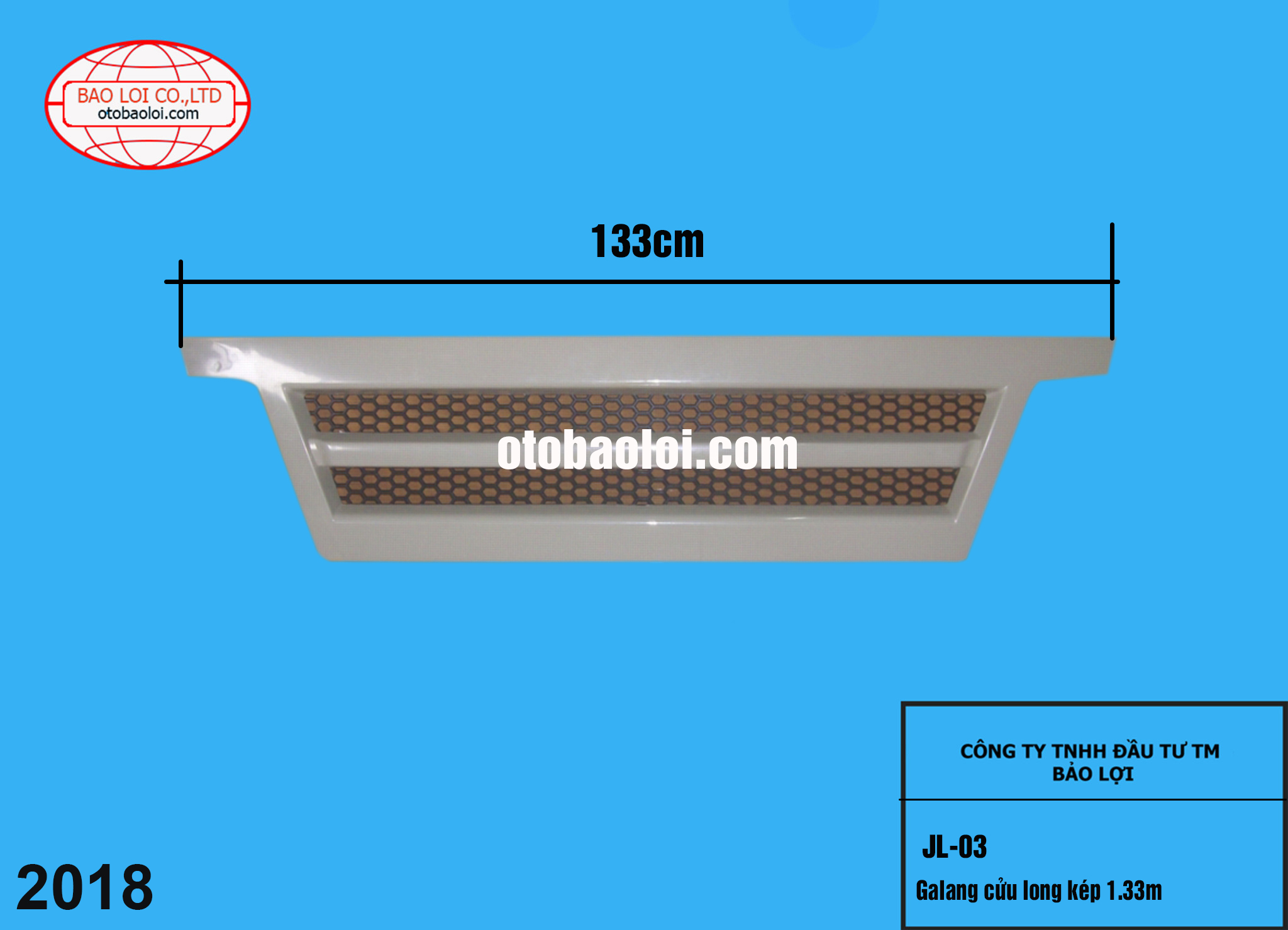 Galang cửu long kép 1.33m