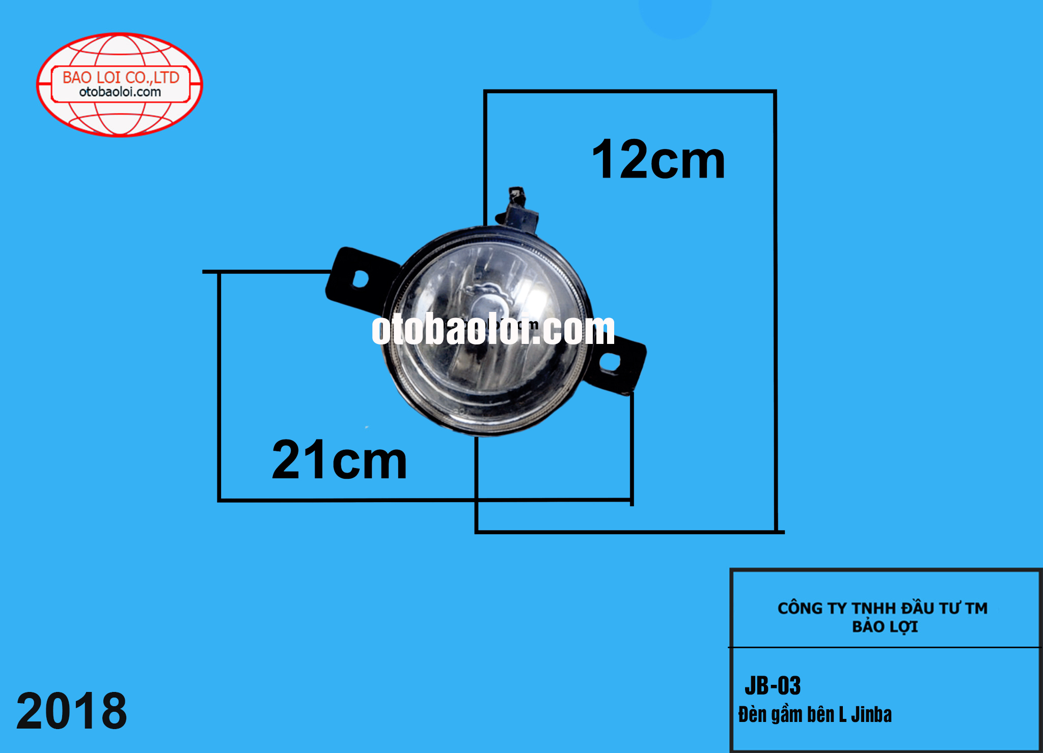 Đèn gầm bên L Jinba