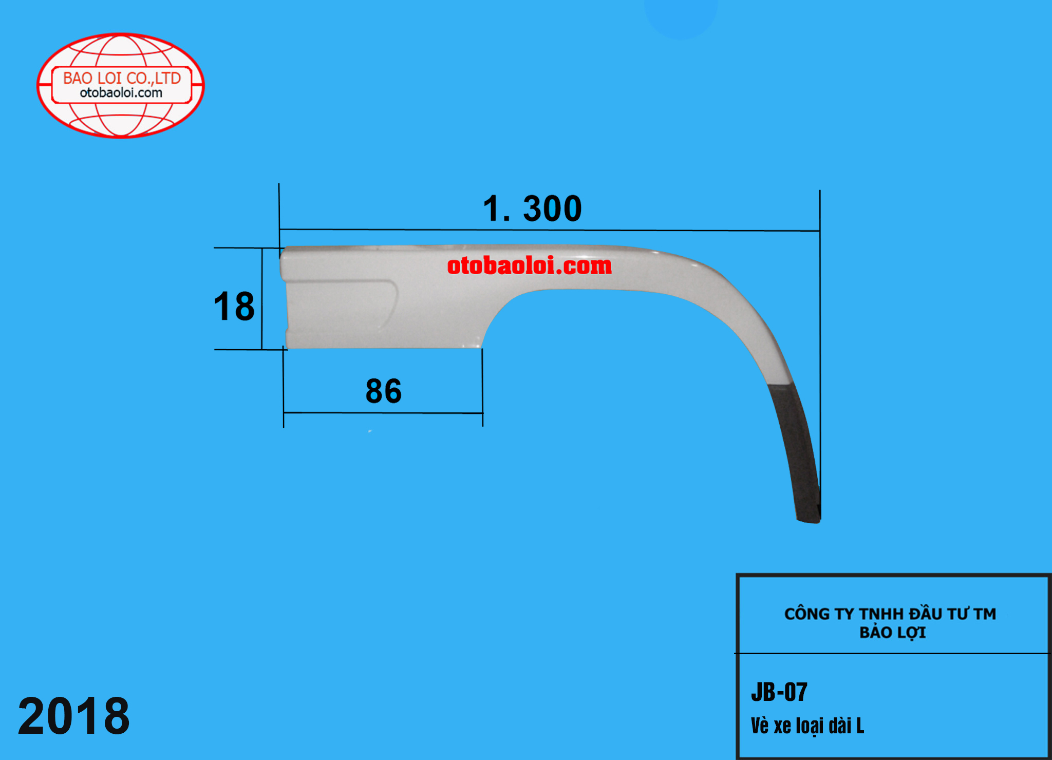 Vè xe loại dài L jinba