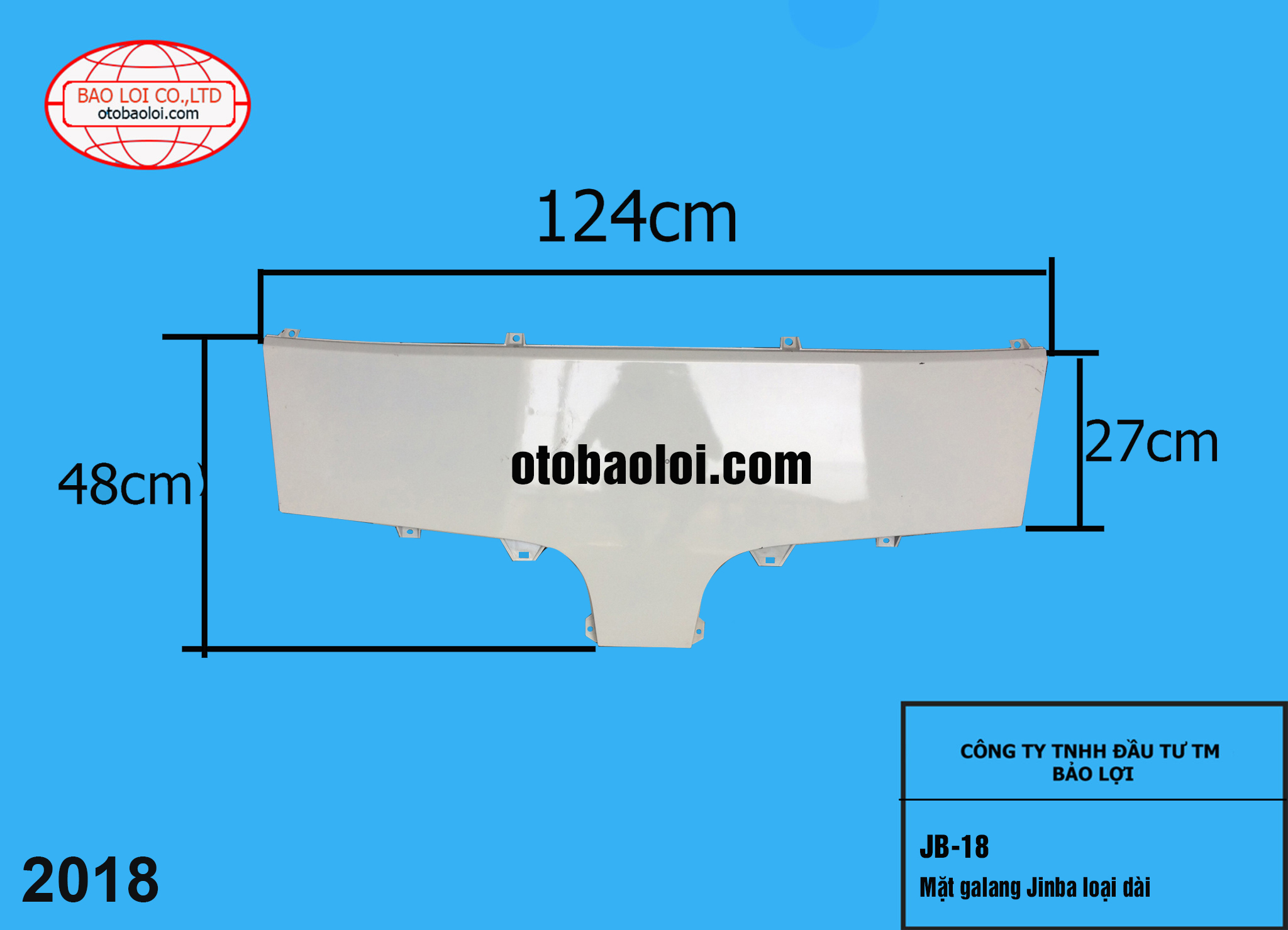 Mặt galang Jinba loại dài