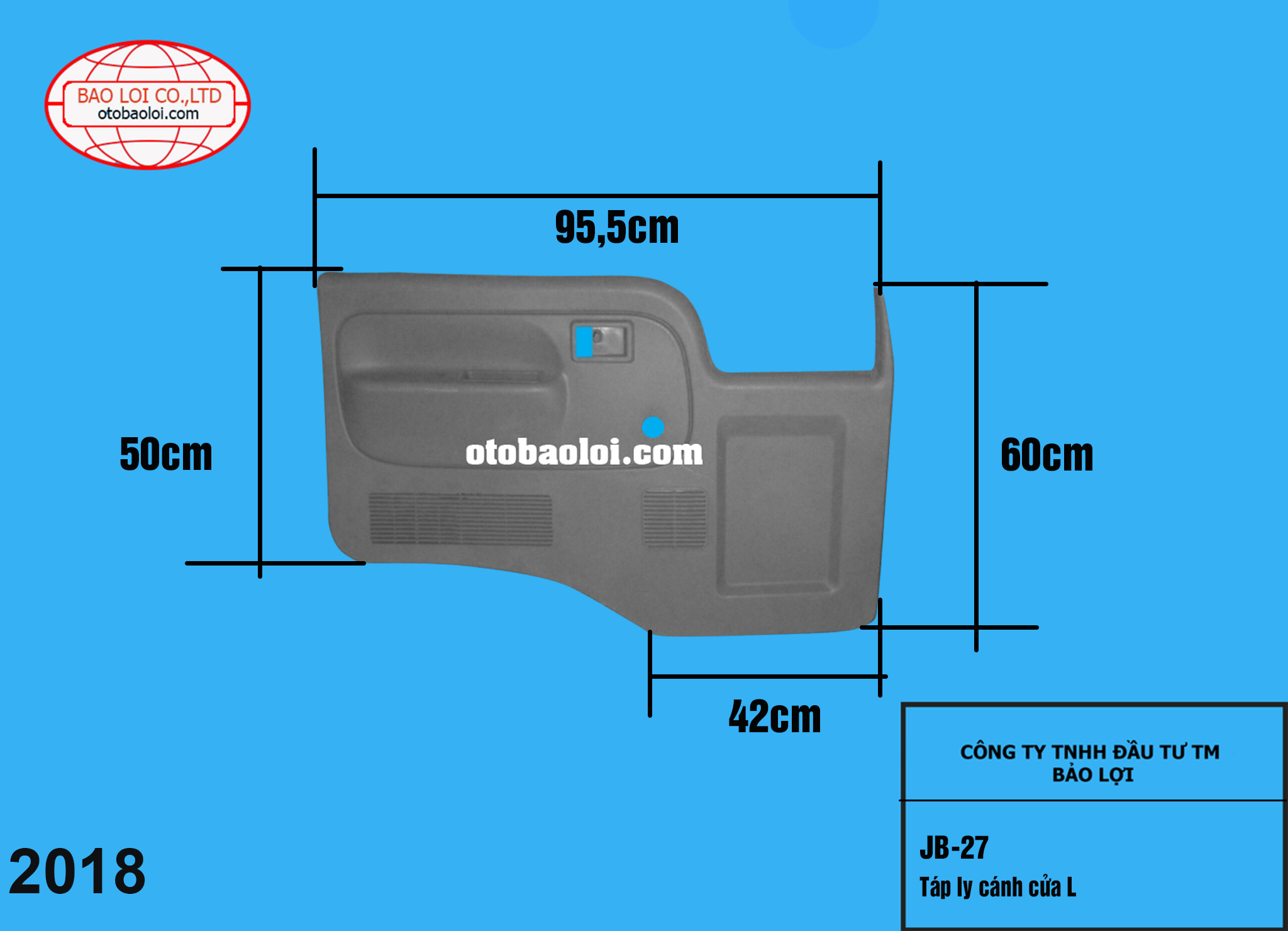 Táp ly cánh cửa L jinba