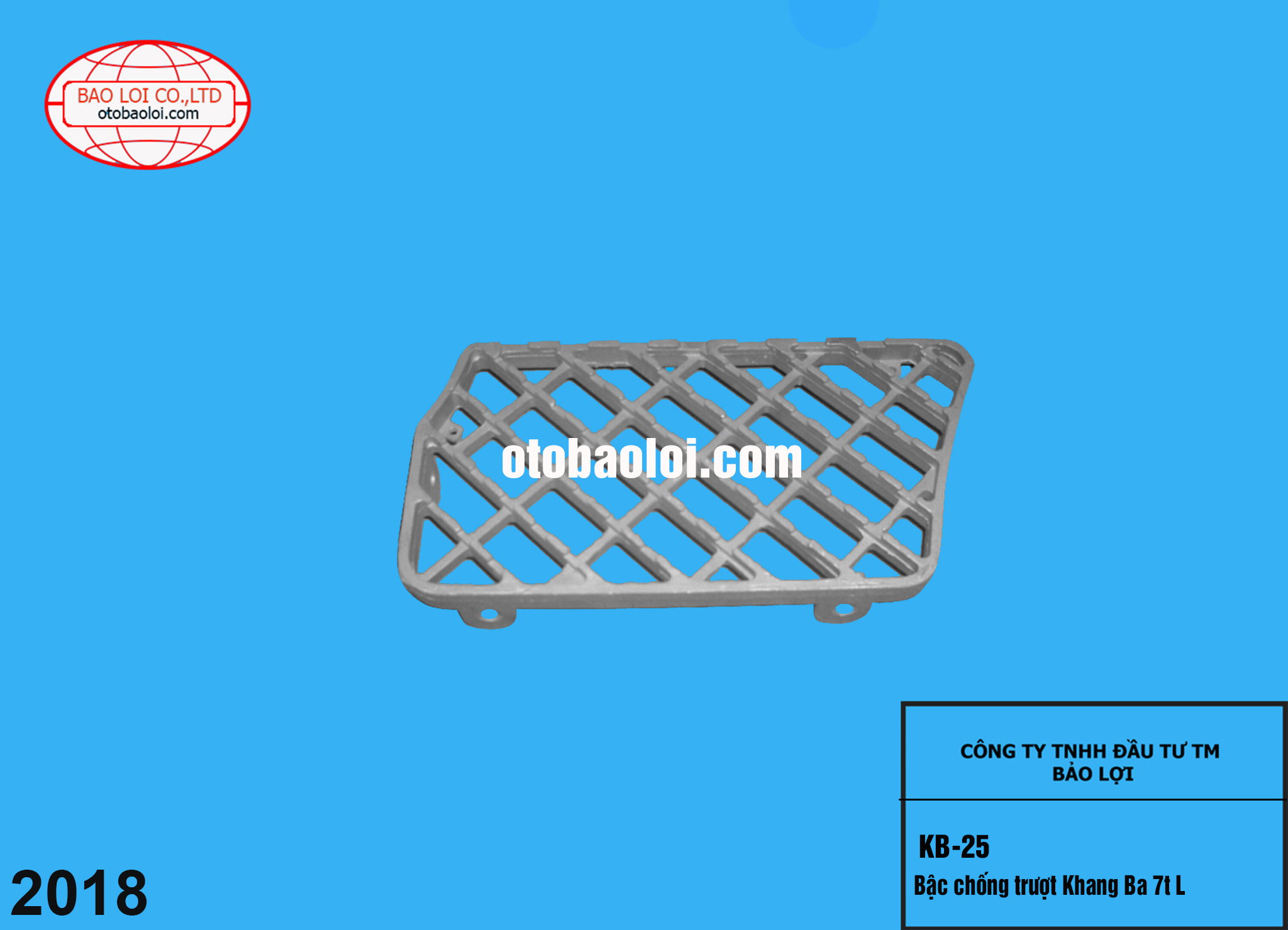 Bậc chống trượt Khang Ba 7t L