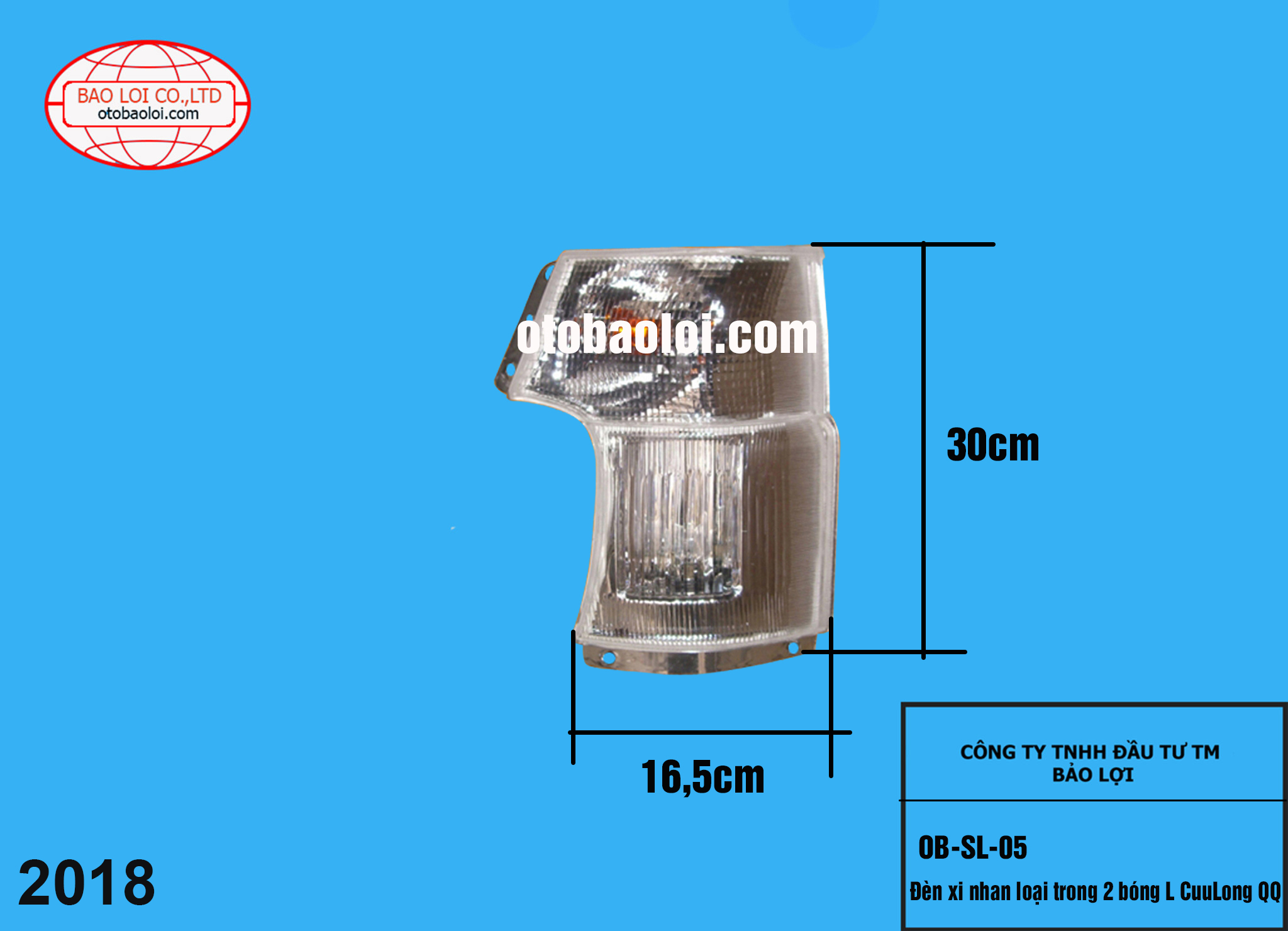Đèn xi nhan loại trong 2 bóng L CuuLong QQ