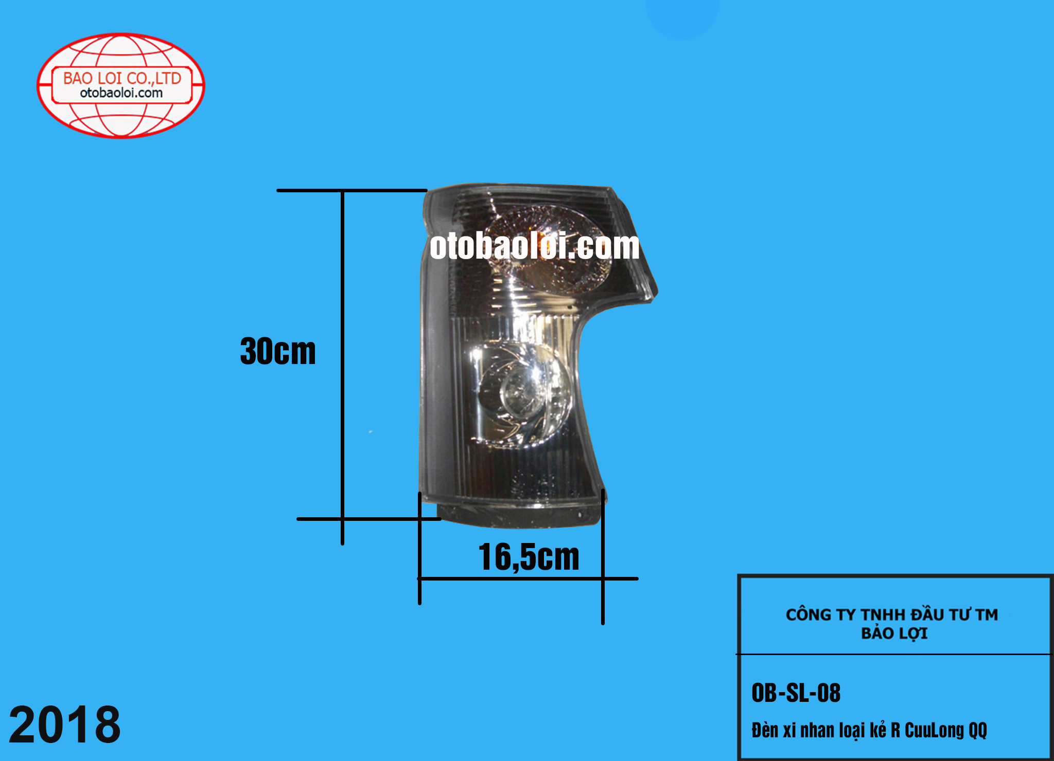 Đèn xi nhan loại kẻ R CuuLong QQ