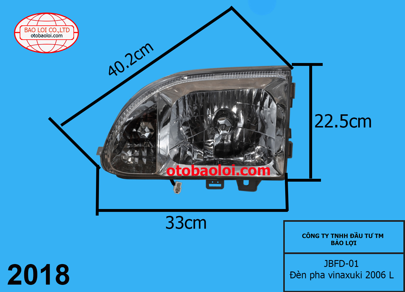 Đèn pha vinaxuki 2006 L