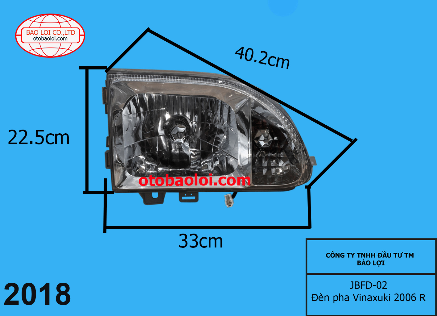 Đèn pha Vinaxuki 2006 R