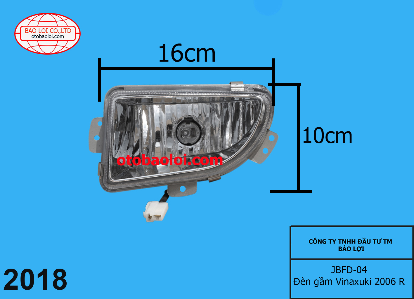 Đèn gầm Vinaxuki 2006 R