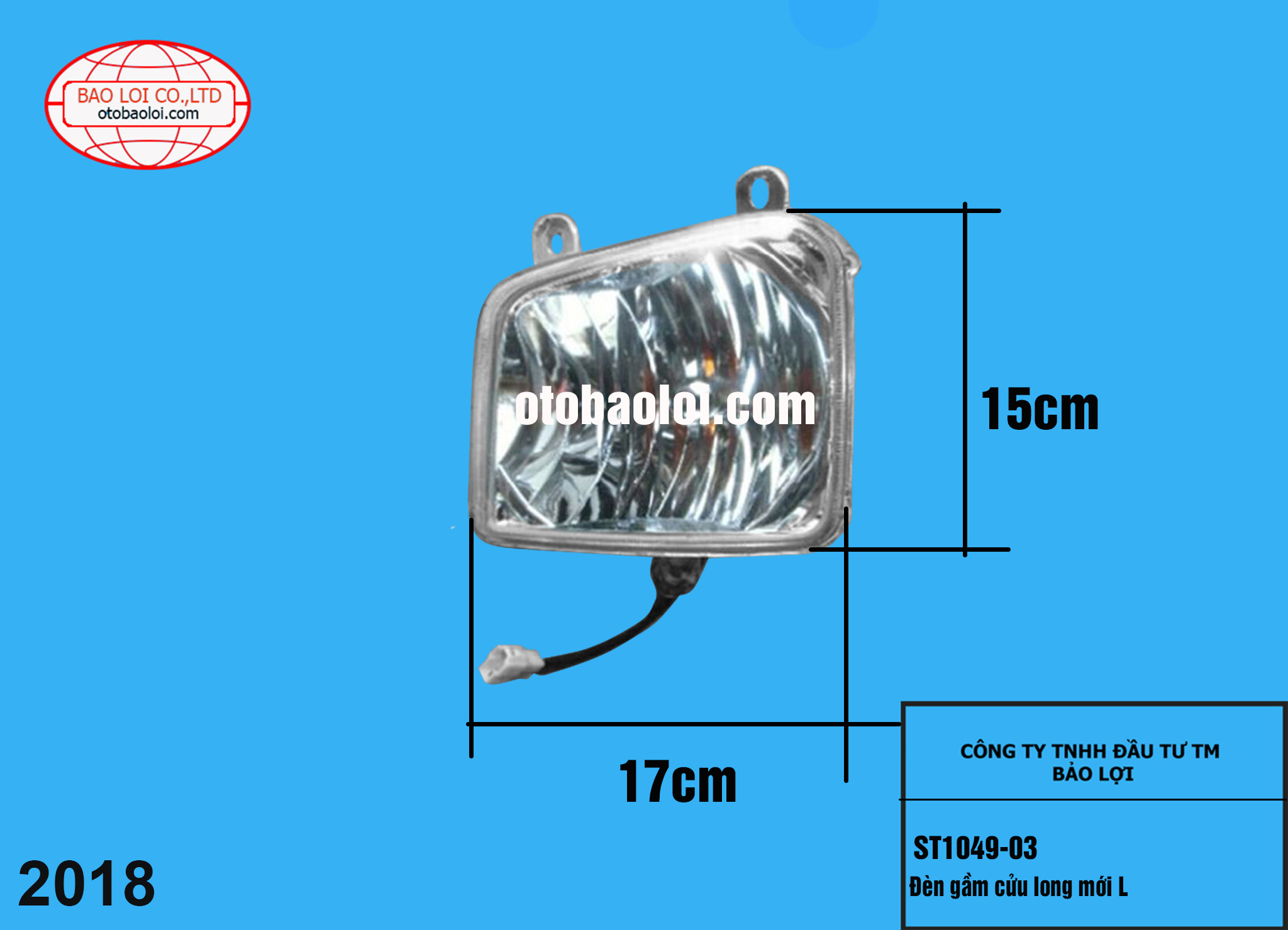 Đèn gầm cửu long mới L