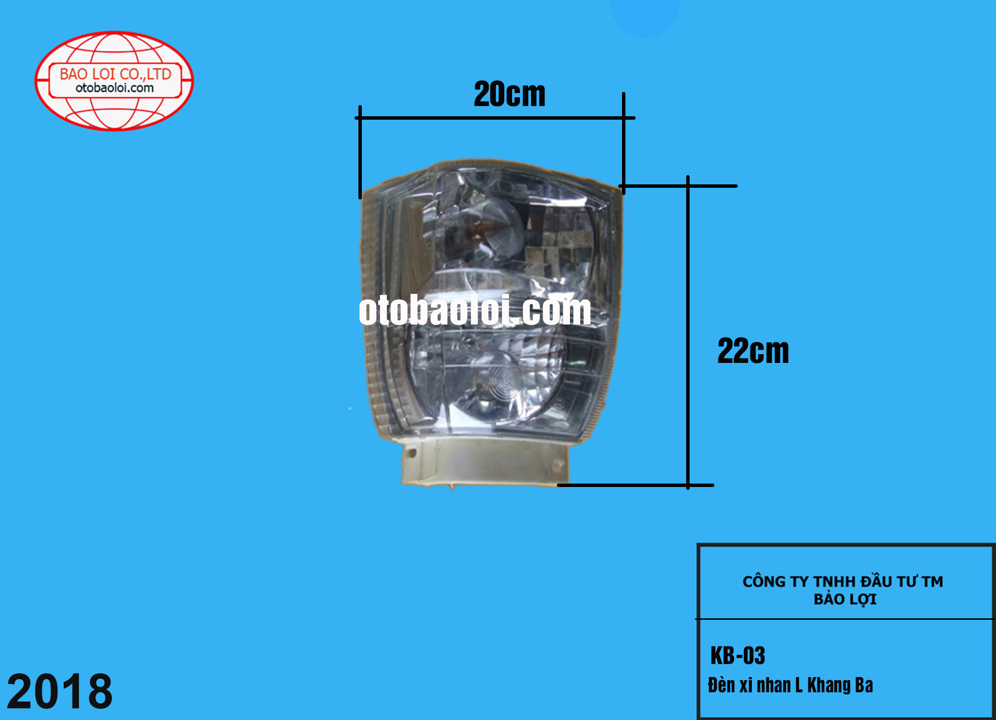 Đèn xi nhan L Khang Ba