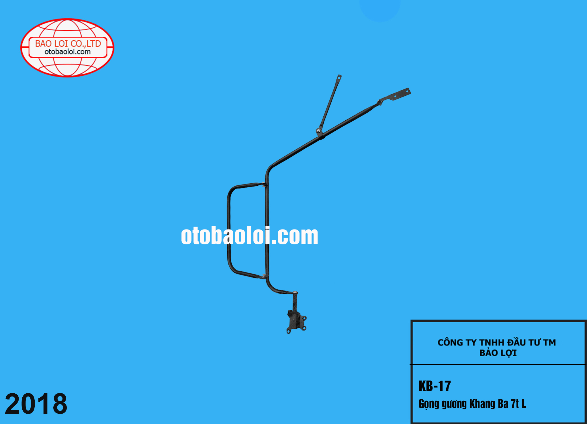 Gọng gương Khang Ba 7t L