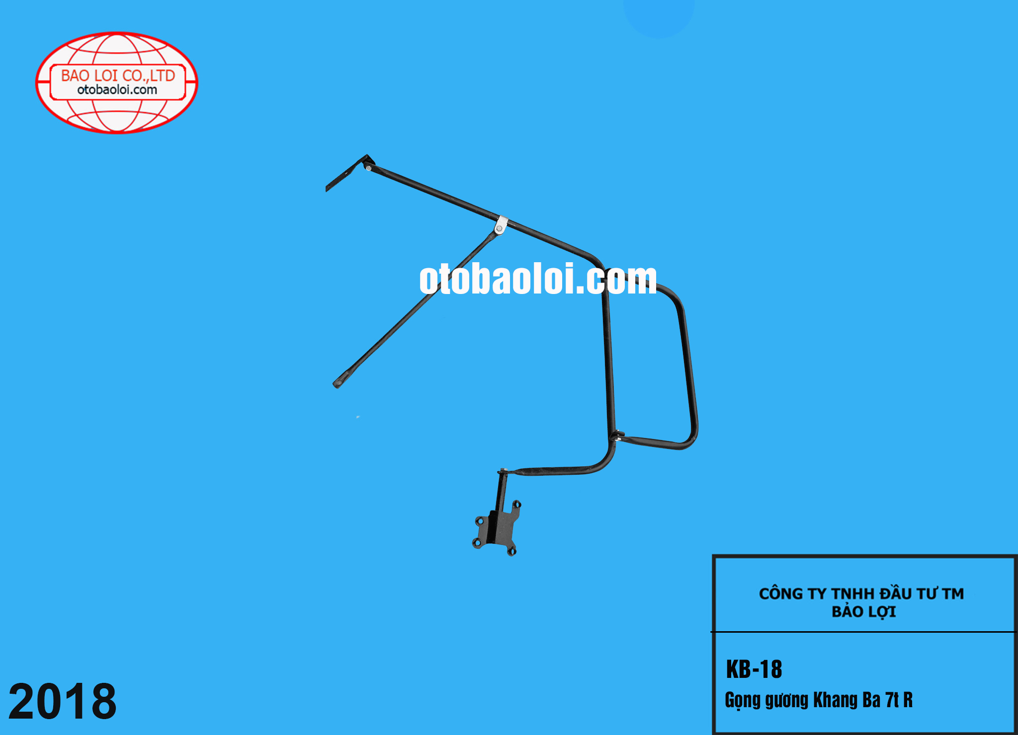 Gọng gương Khang Ba 7t R