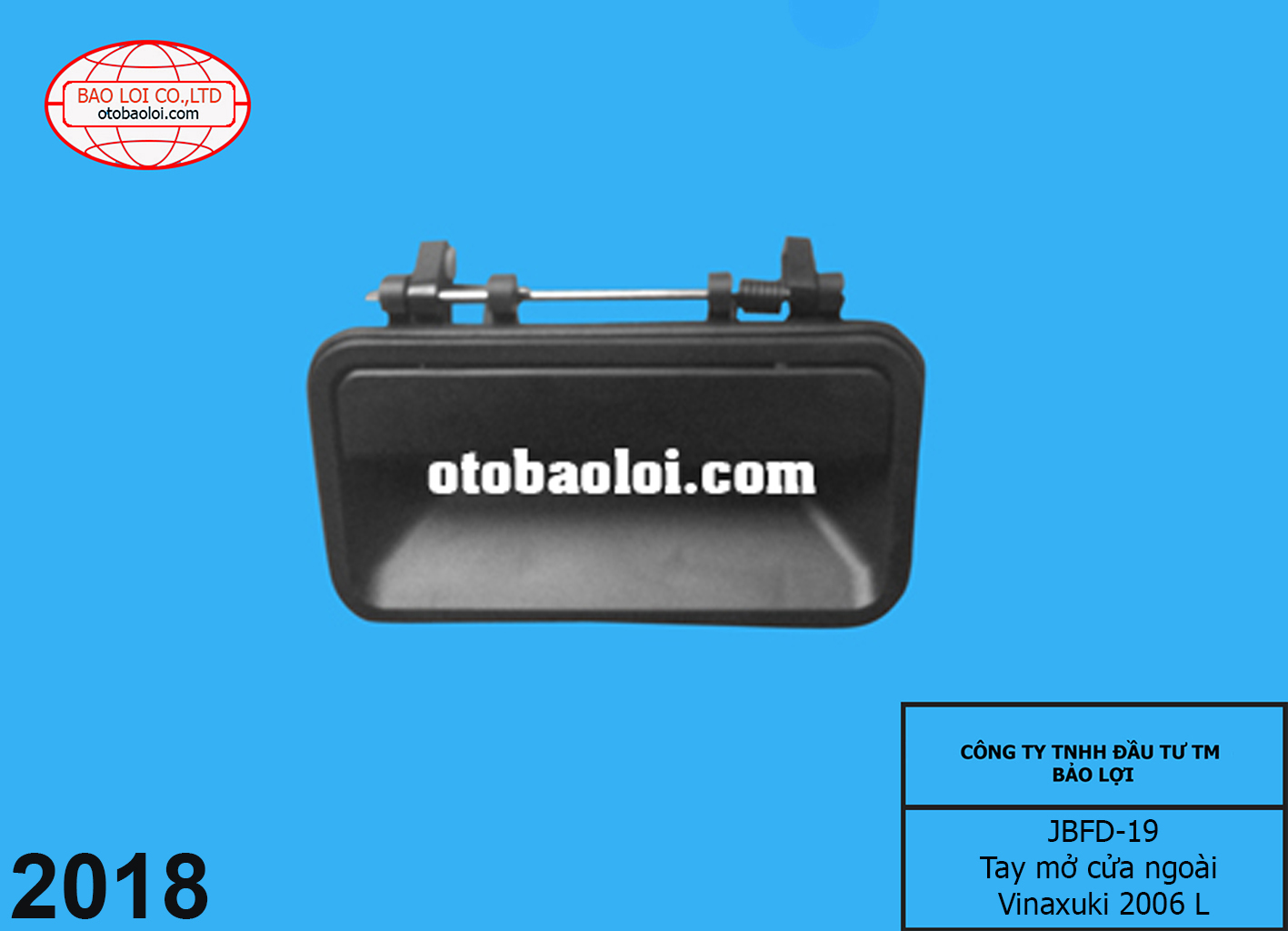 Tay mở cửa ngoài Vinaxuki 2006 L