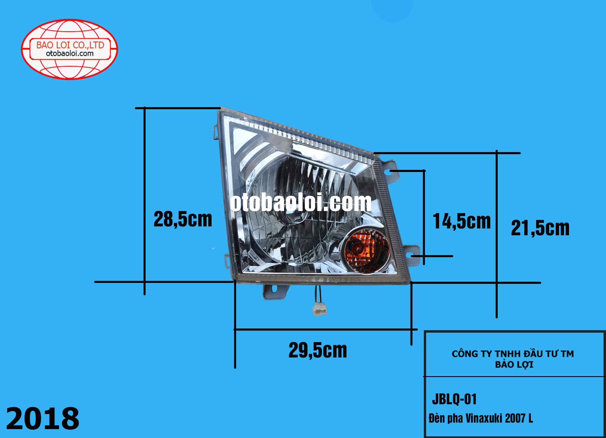 Đèn pha Vinaxuki 2007 L