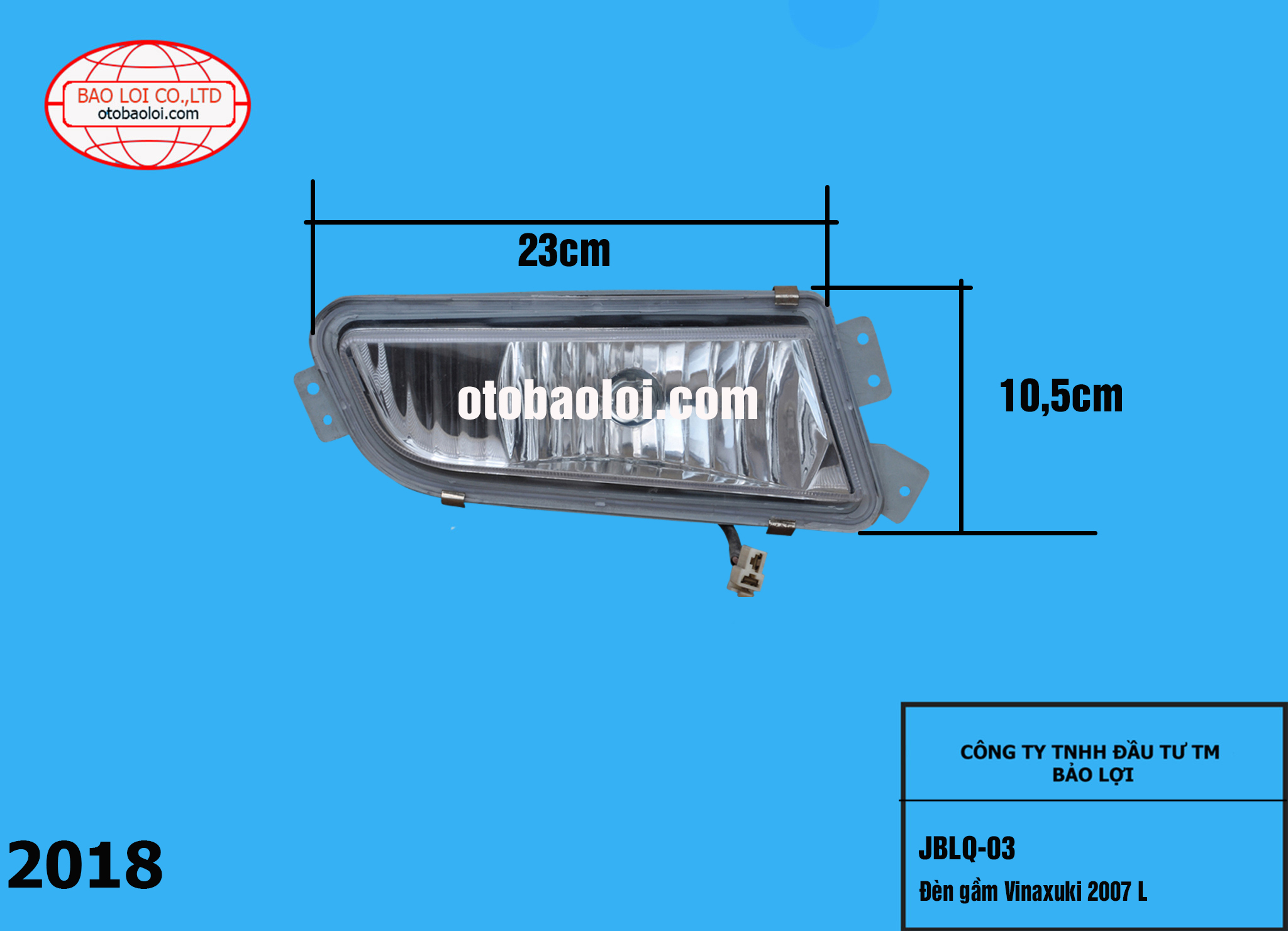 Đèn gầm Vinaxuki 2007 L