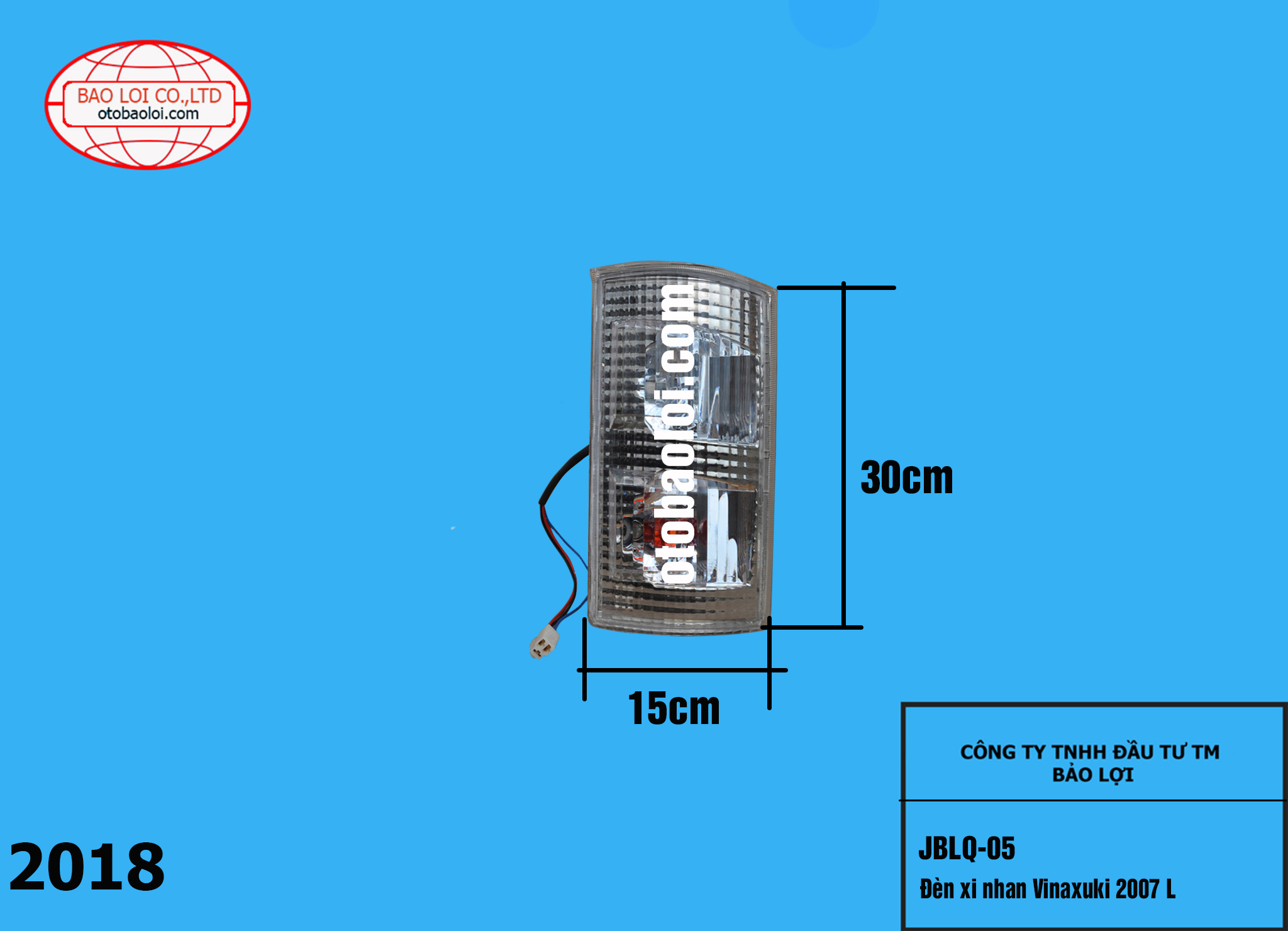 Đèn xi nhan Vinaxuki 2007 L