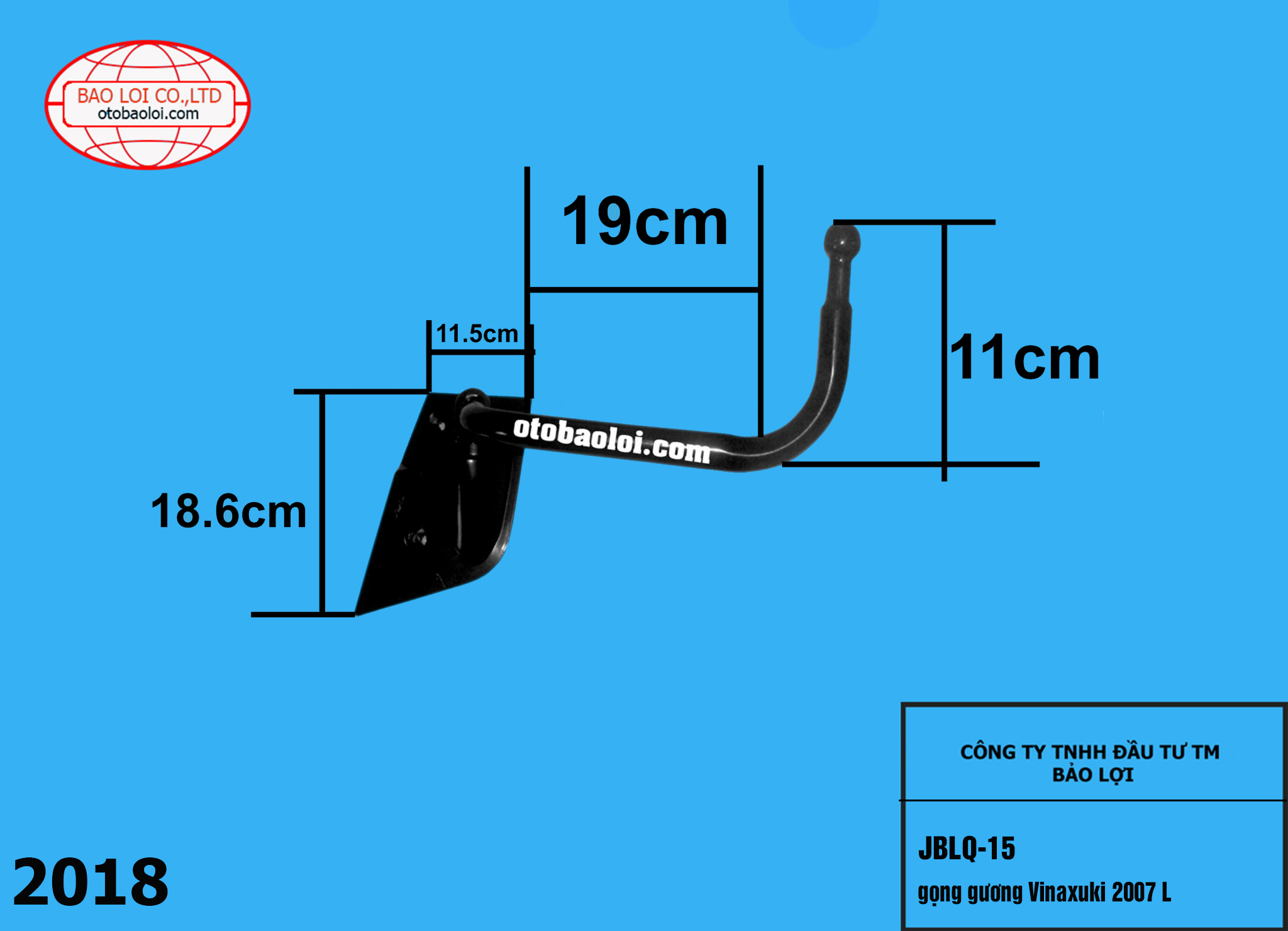 gọng gương Vinaxuki 2007 L