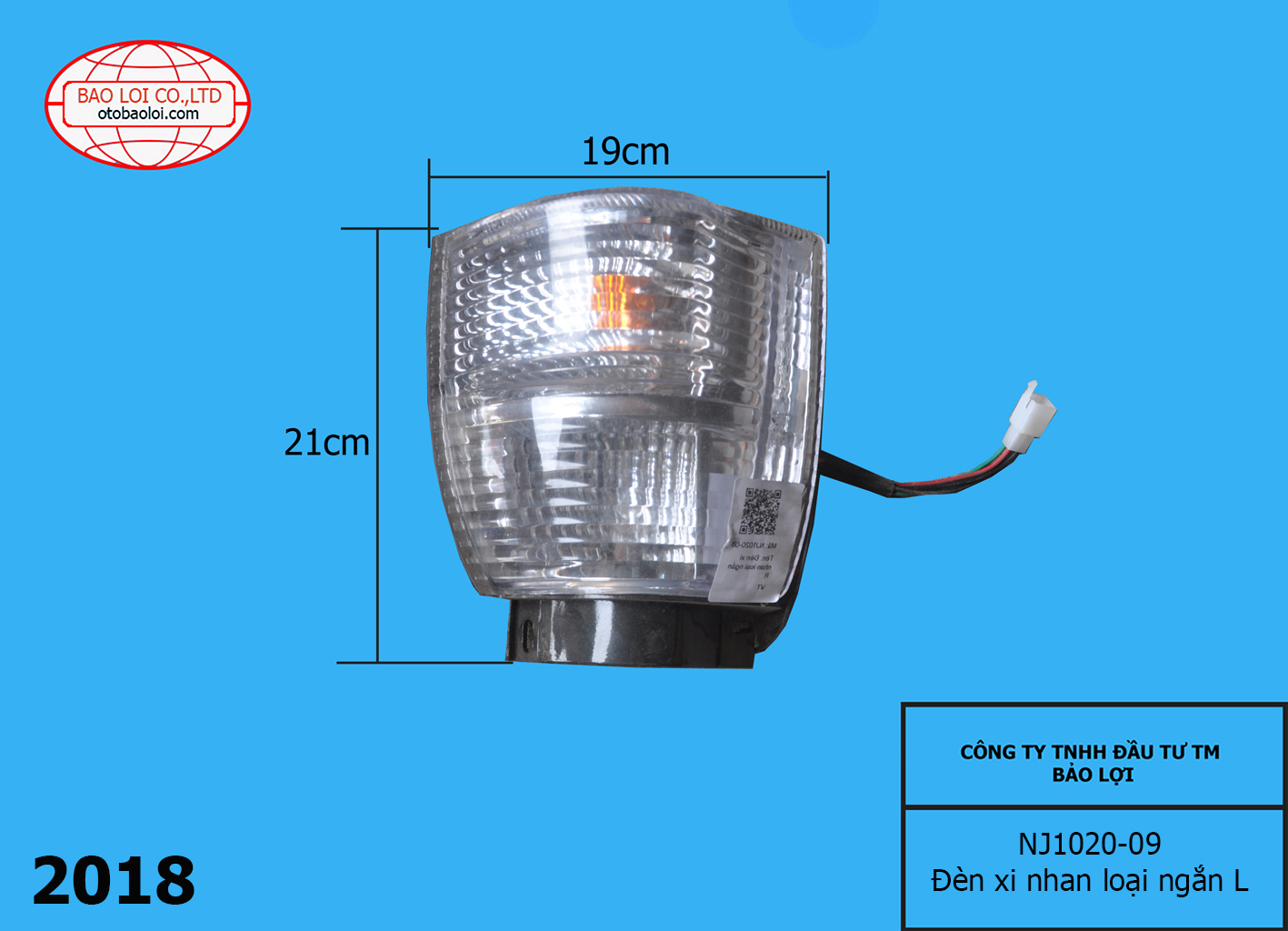 Đèn xi nhan loại ngắn L