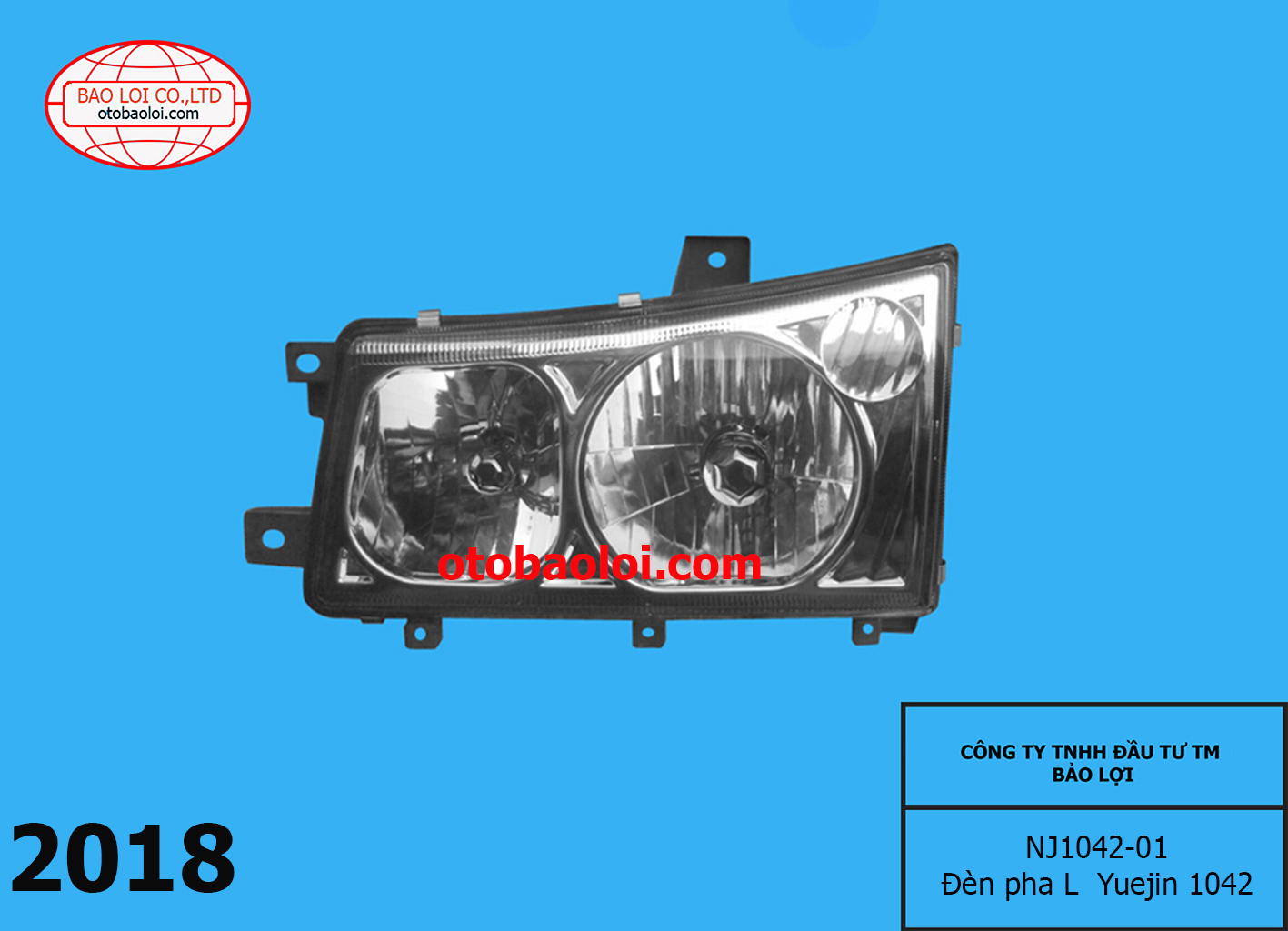 Đèn pha L Yuejin 1042