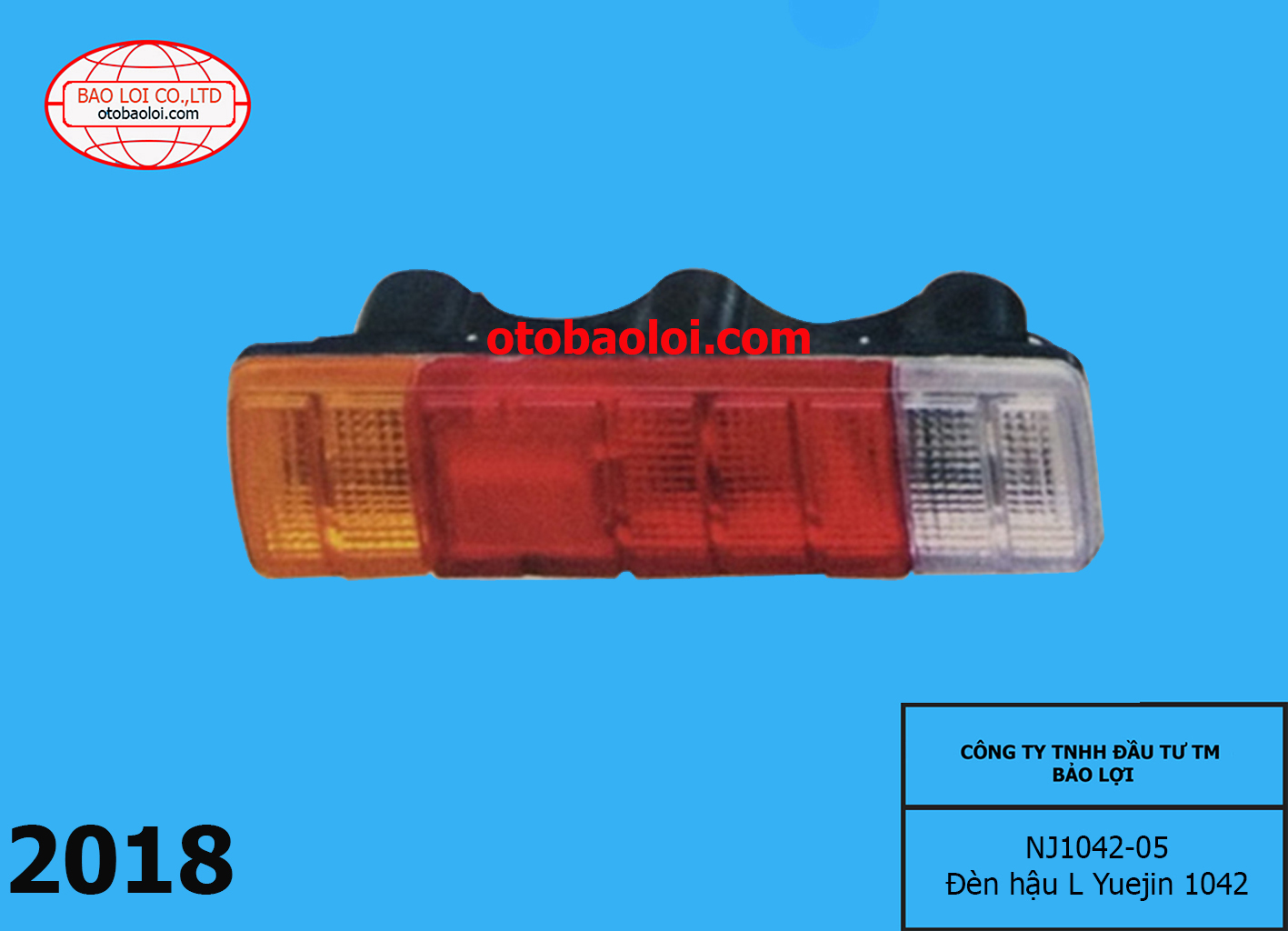 Đèn hậu L  Yuejin 1042