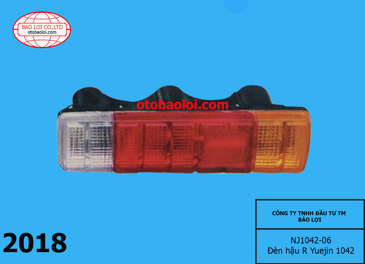 Đèn hậu R Yuejin 1042