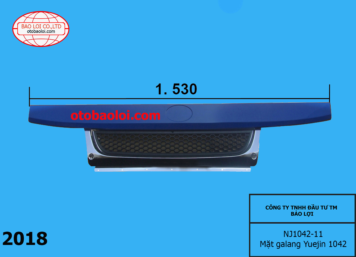 Mặt galang Yuejin 1042