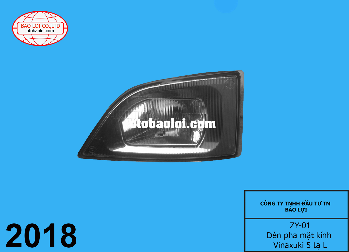 Đèn pha mặt kính Vinaxuki 5 tạ L