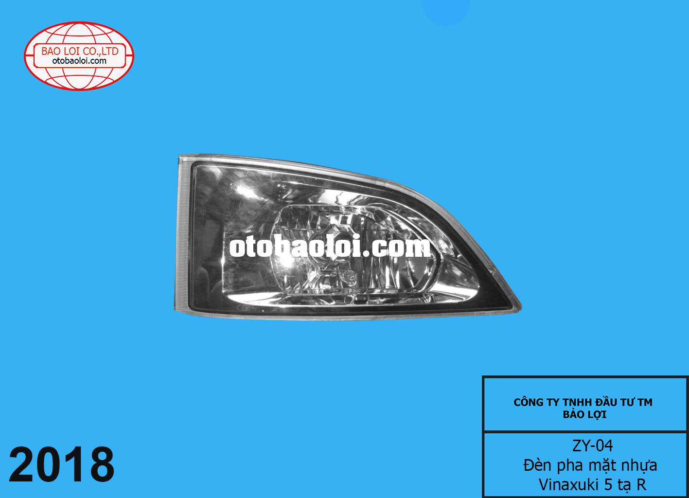 Đèn pha mặt nhựa Vinaxuki 5 tạ R