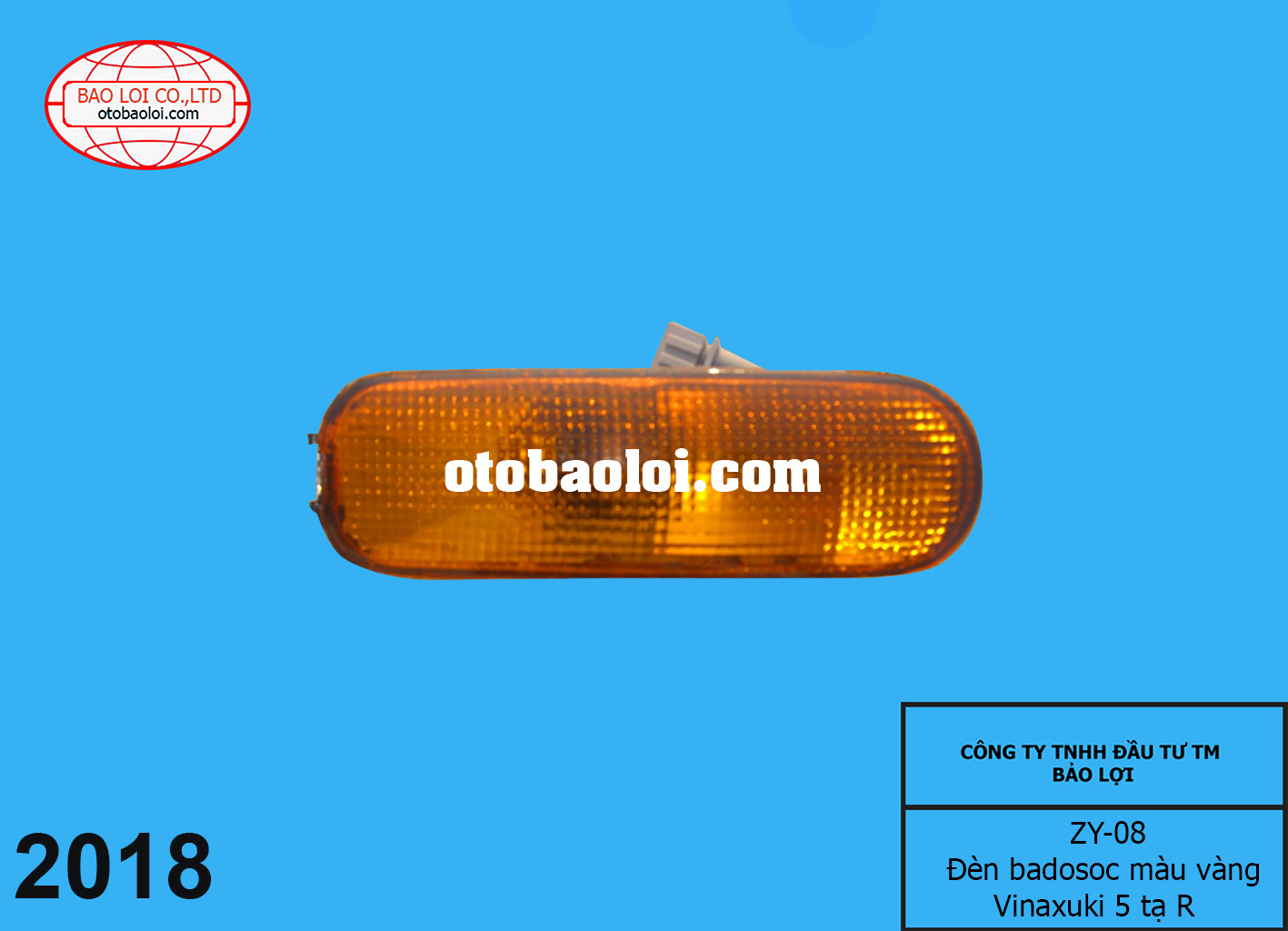 Đèn badosoc màu vàng Vinaxuki 5 tạ R