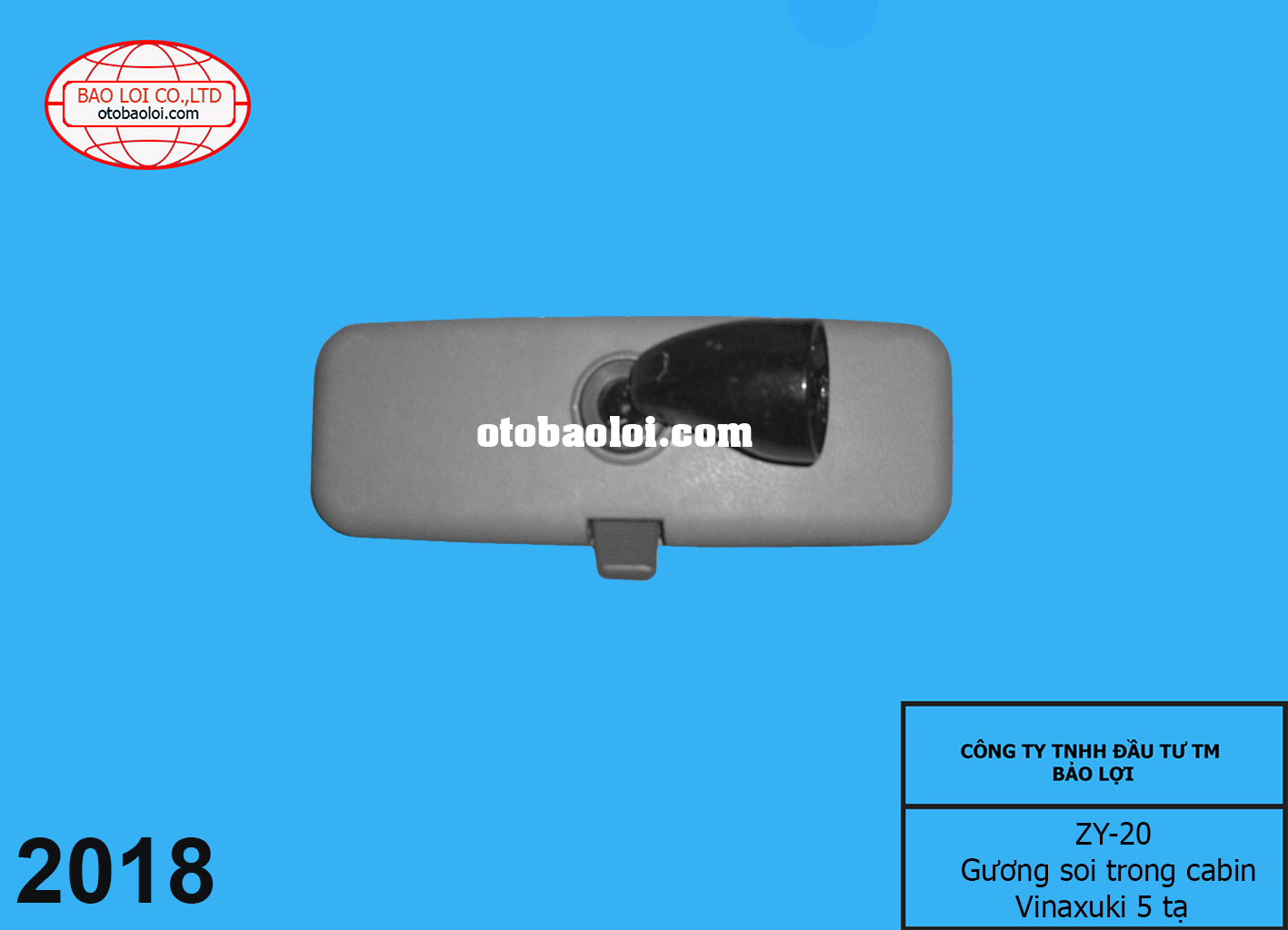 Gương soi trong cabin Vinaxuki 5 tạ