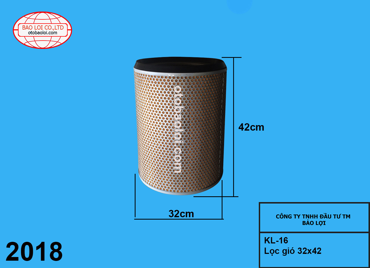 Lọc gió 32x42 (sai KT)